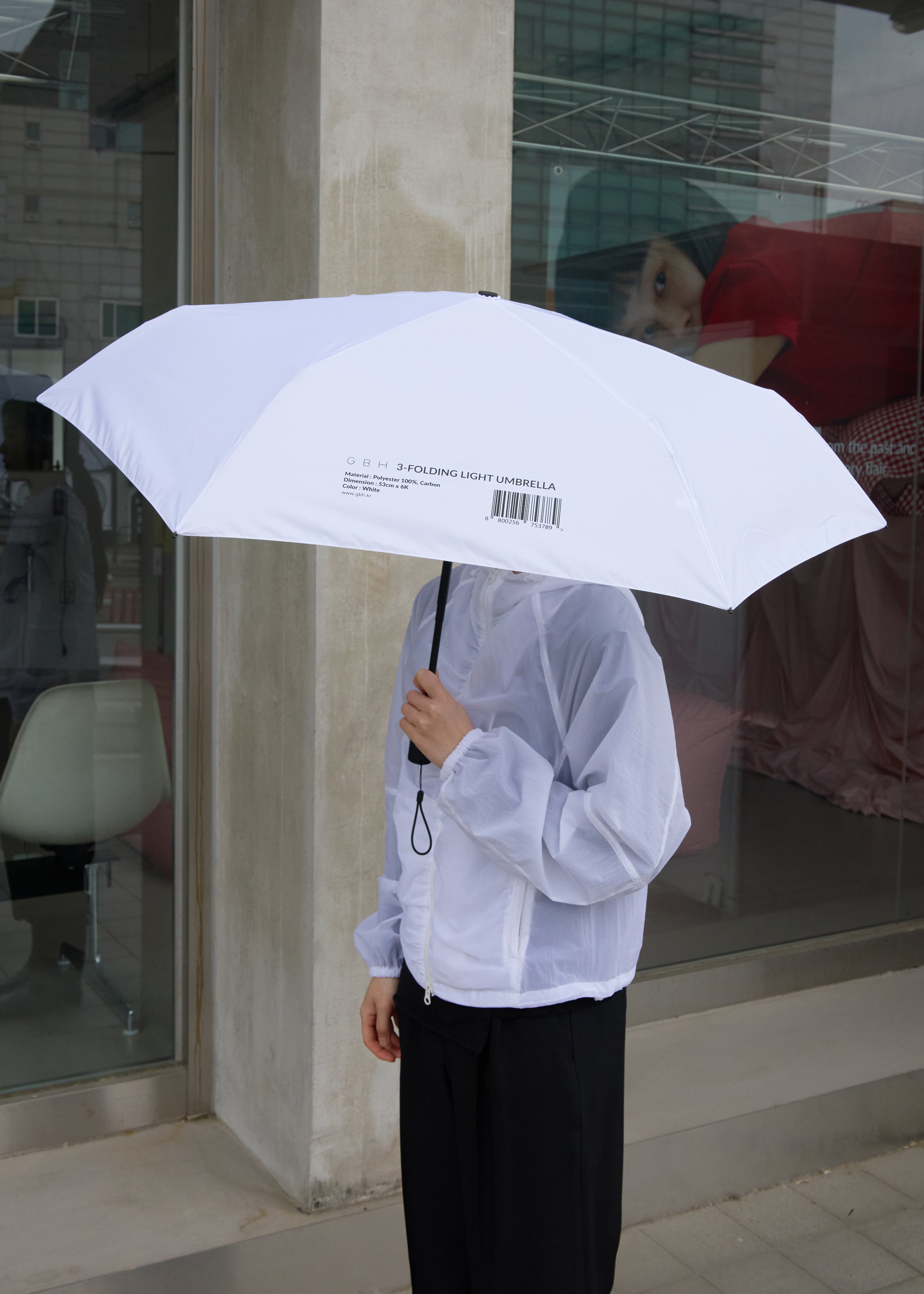 3-FOLDING LIGHT UMBRELLA
