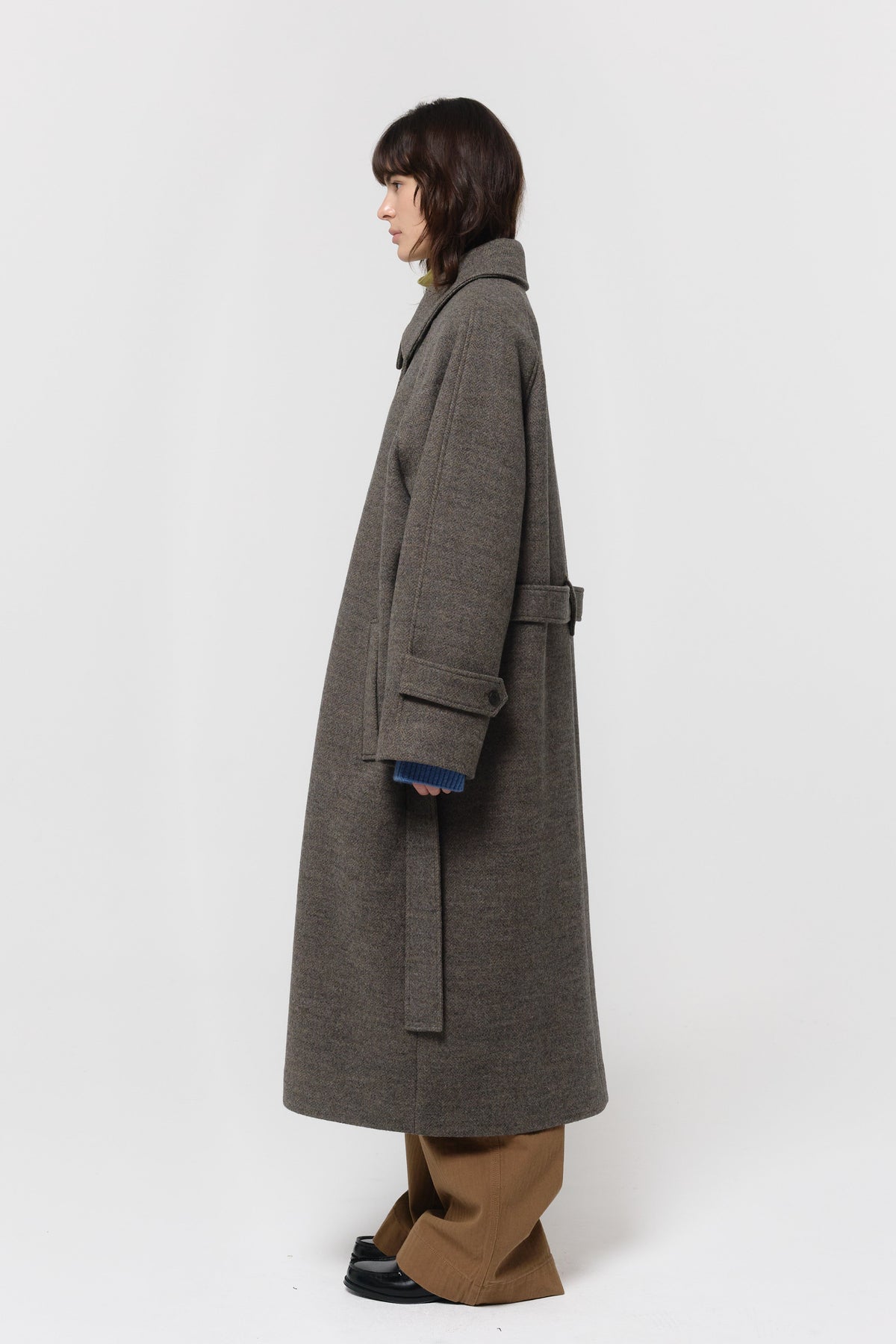 26FW BELTED BALMACAN COAT