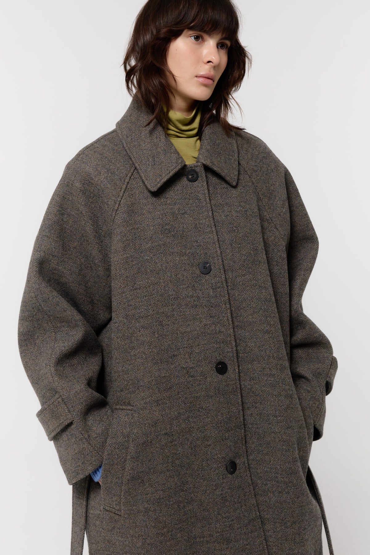 26FW BELTED BALMACAN COAT