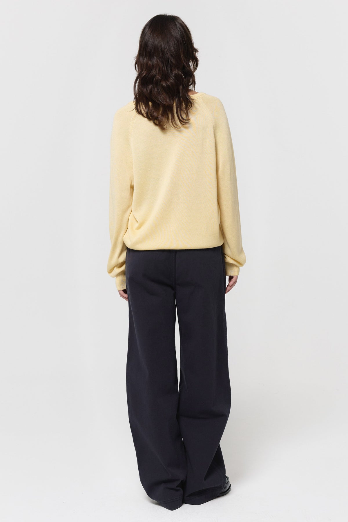 26FW CURVED COTTON PANTS