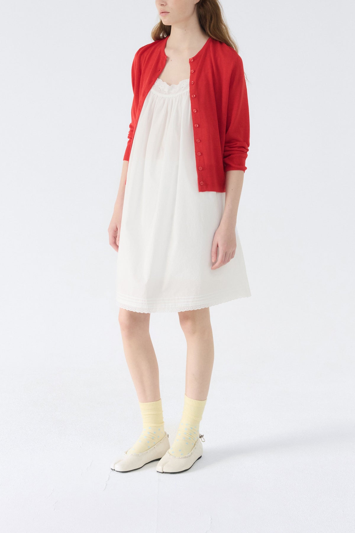 COTTON LACE DRESS