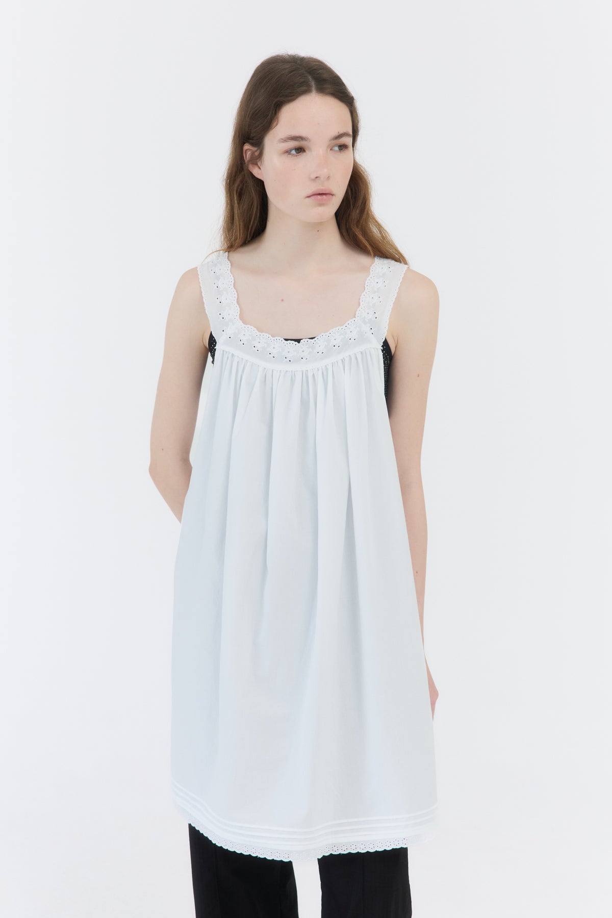 COTTON LACE DRESS