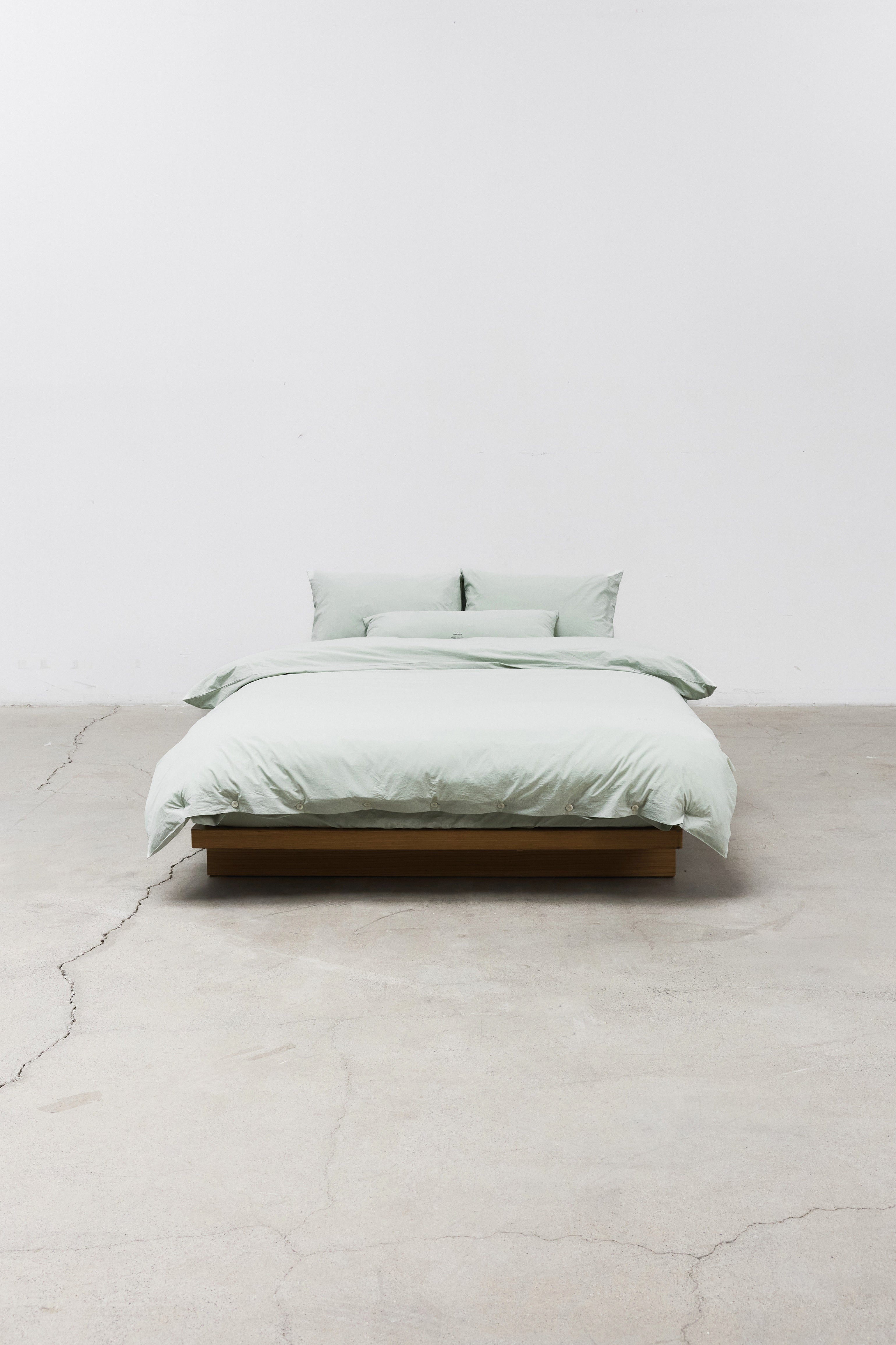 DUVET COVER - SAGE / 2 SIZES