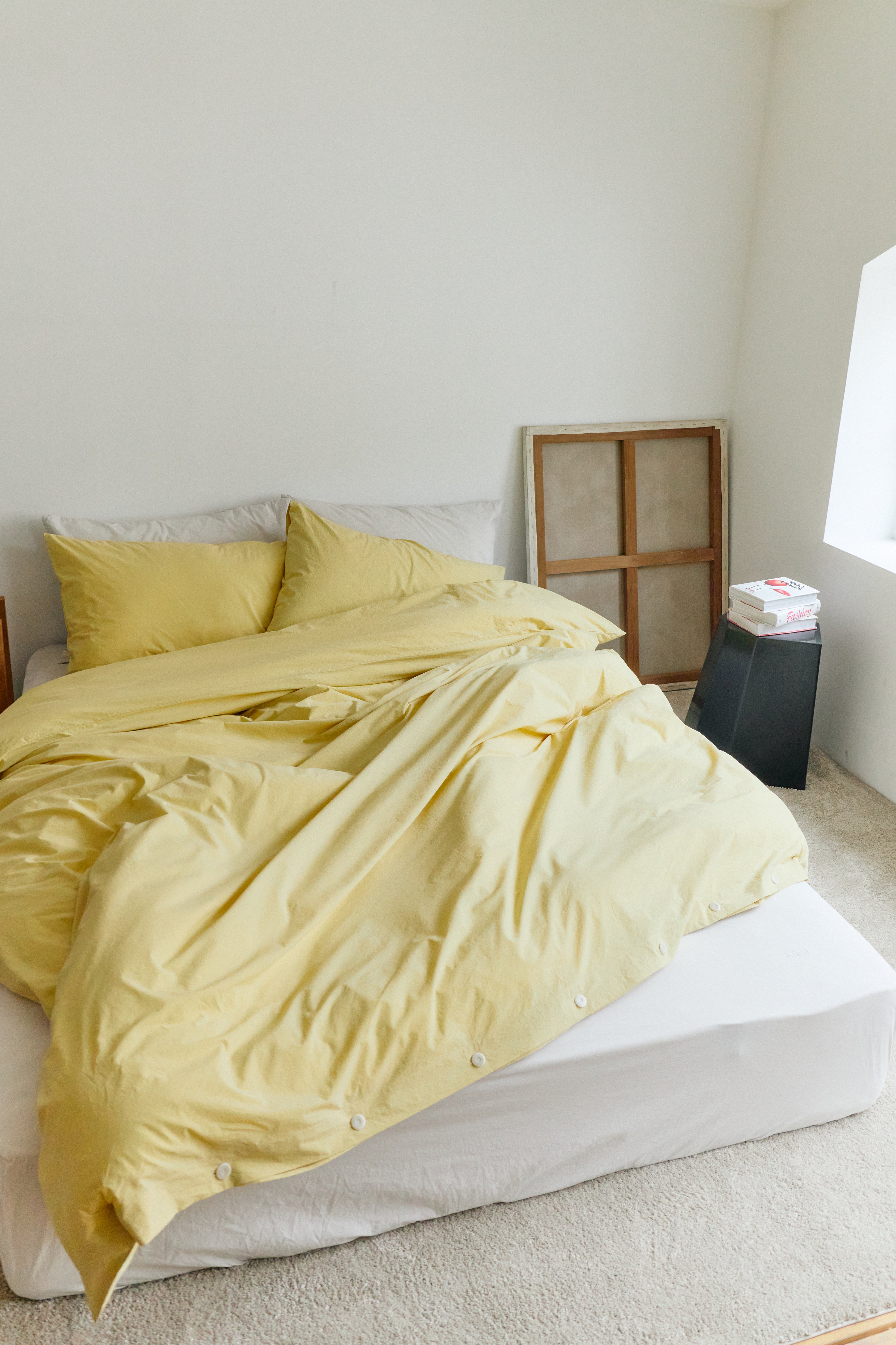 DUVET COVER - CORN / 2 SIZES