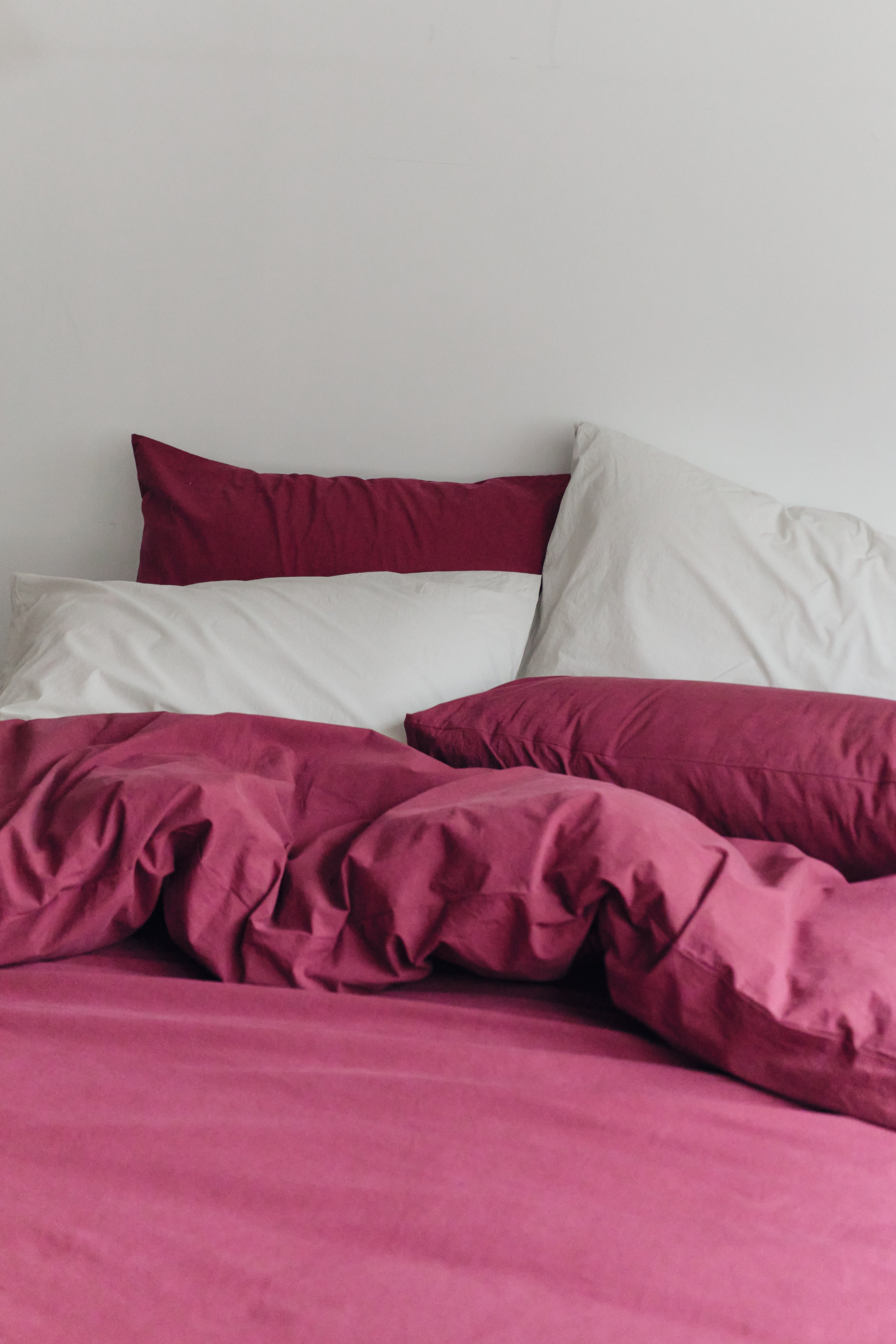 DUVET COVER - MERLOT / 2 SIZES