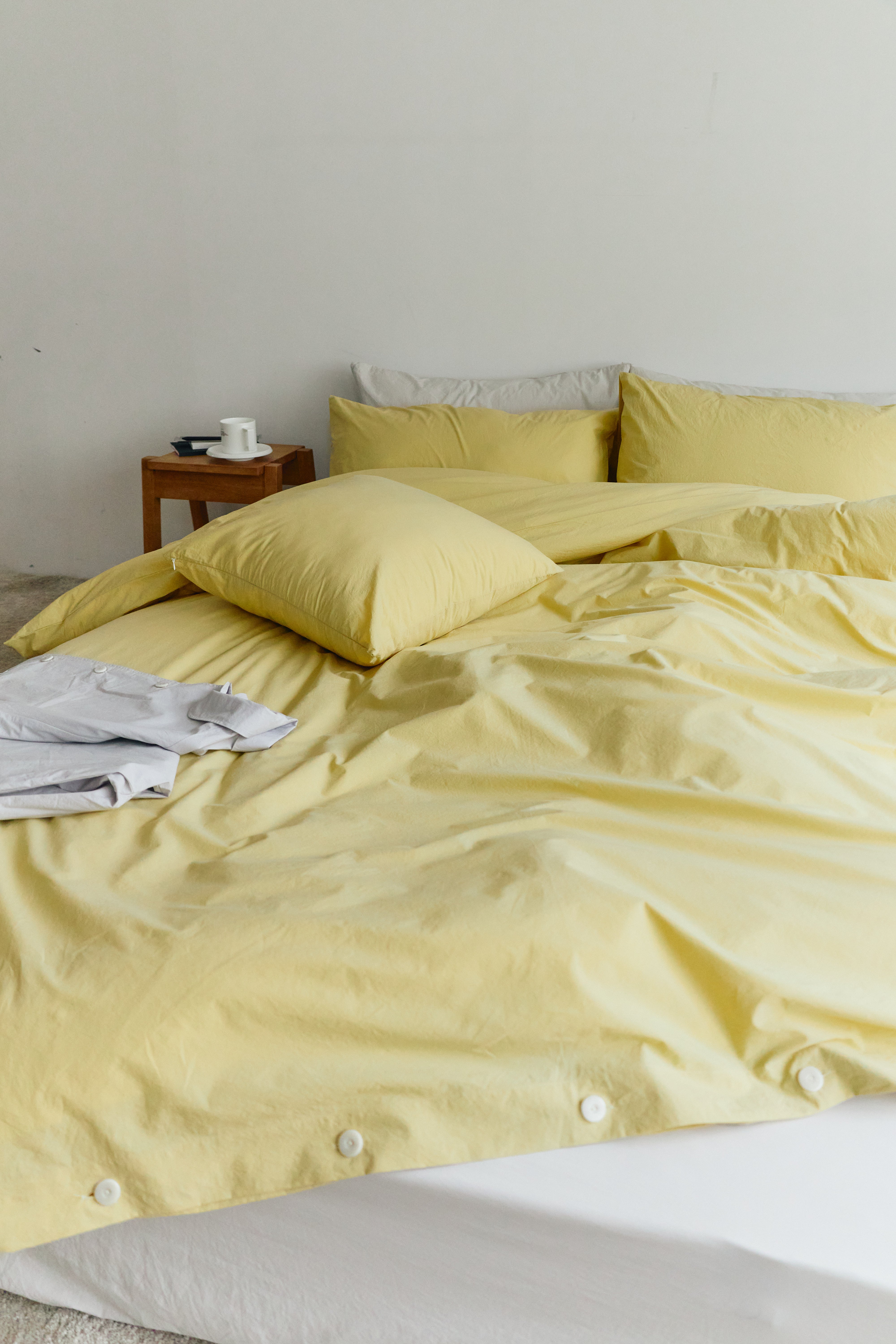 DUVET COVER - CORN / 2 SIZES