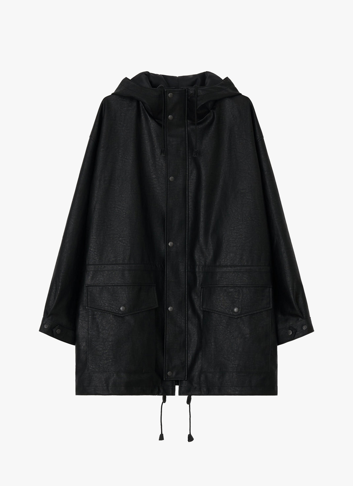 26FW HUNTING FAUX LEATHER JACKET