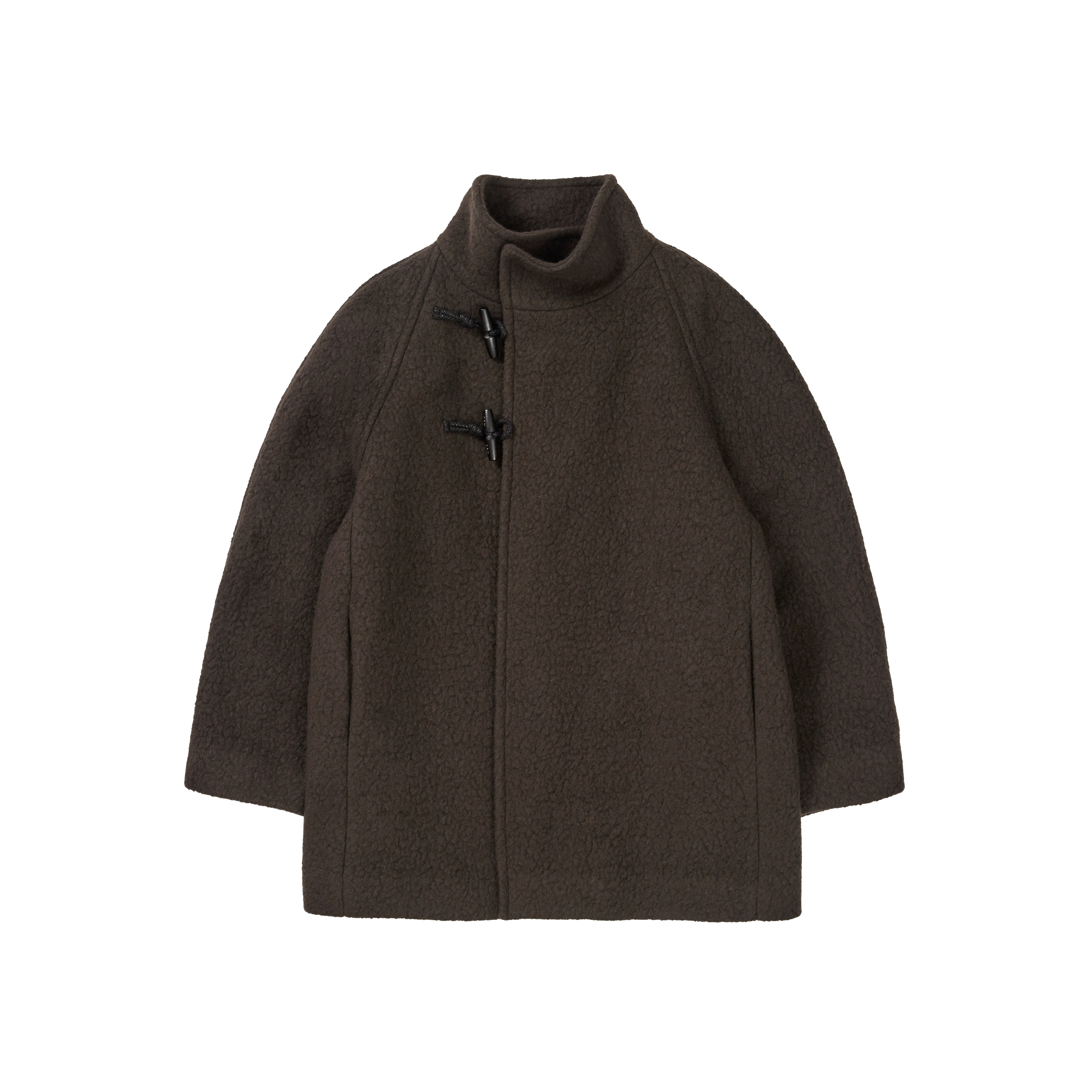 HIGH-NECK TOGGLE COAT