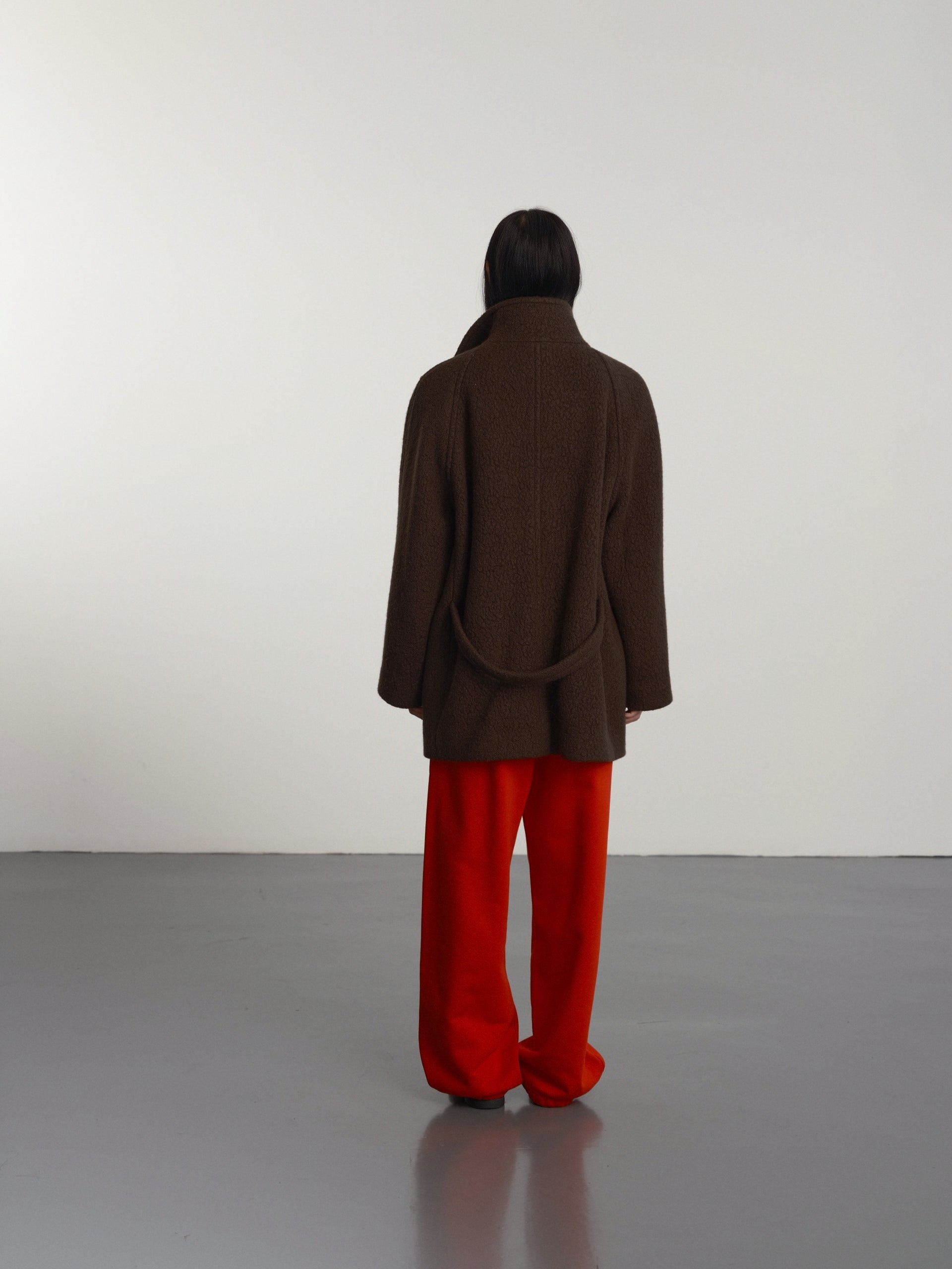 HIGH-NECK TOGGLE COAT