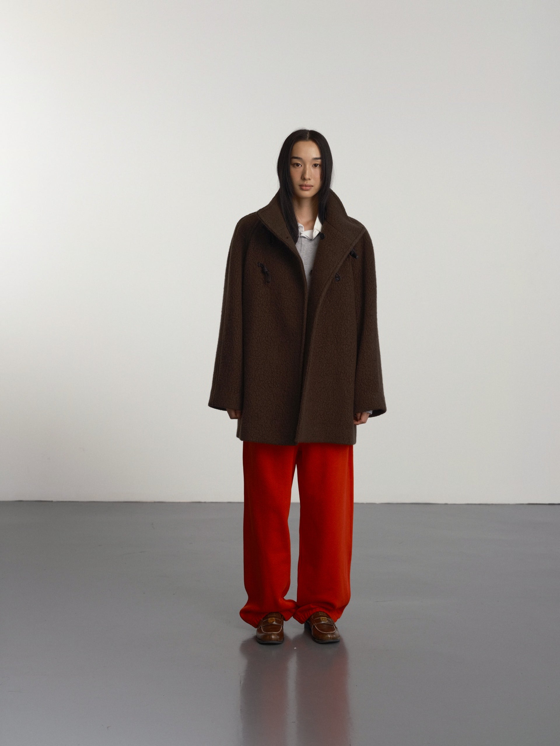 HIGH-NECK TOGGLE COAT
