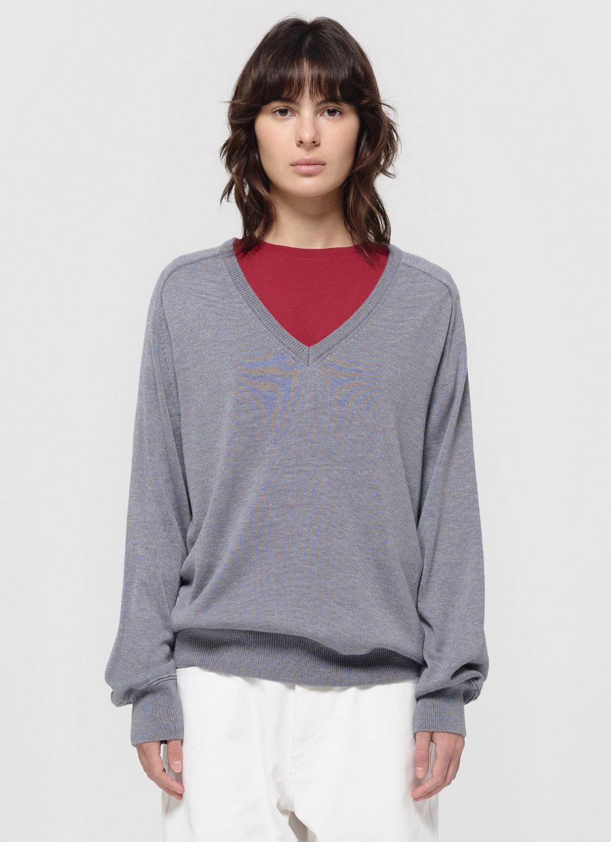 26FW LOOSE V-NECK KNIT