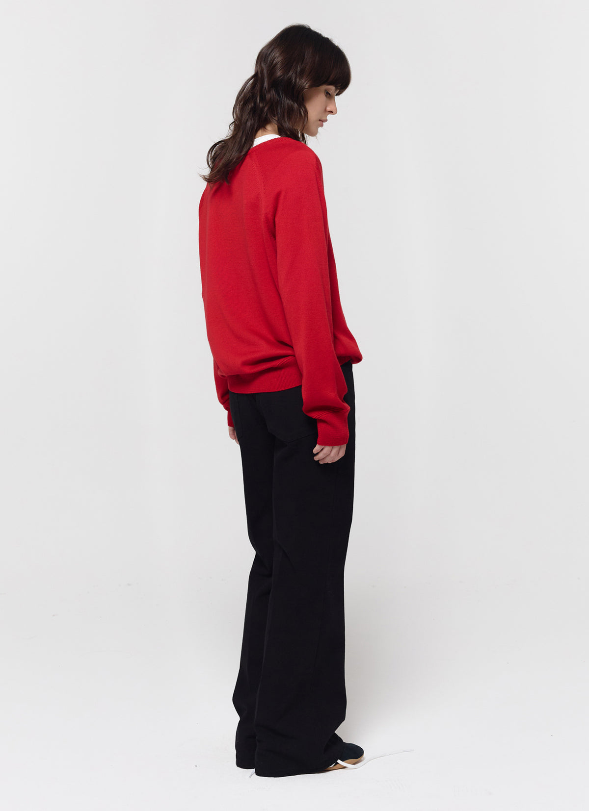 26FW LOOSE V-NECK KNIT