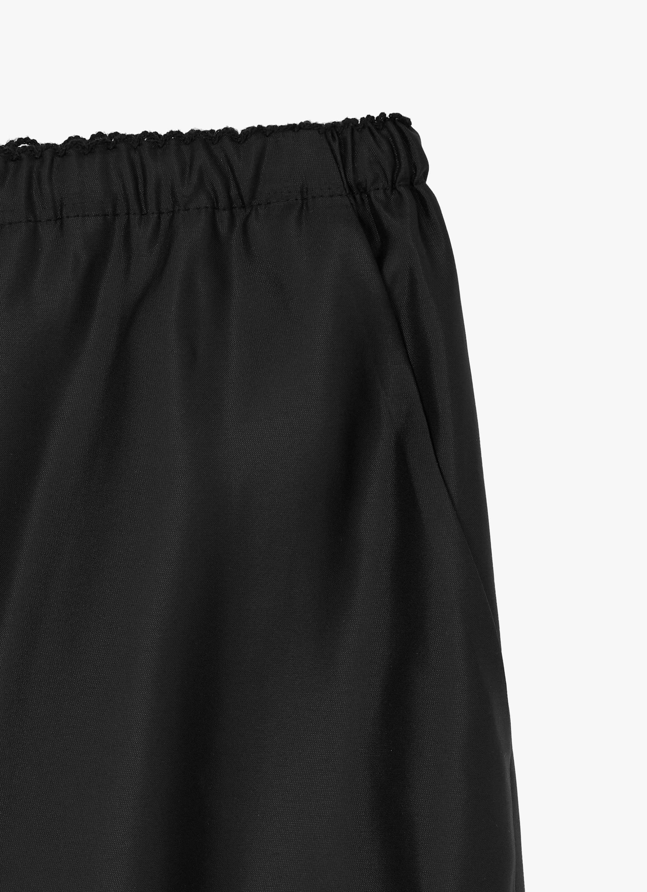 SATIN DRAWSTRING PANTS