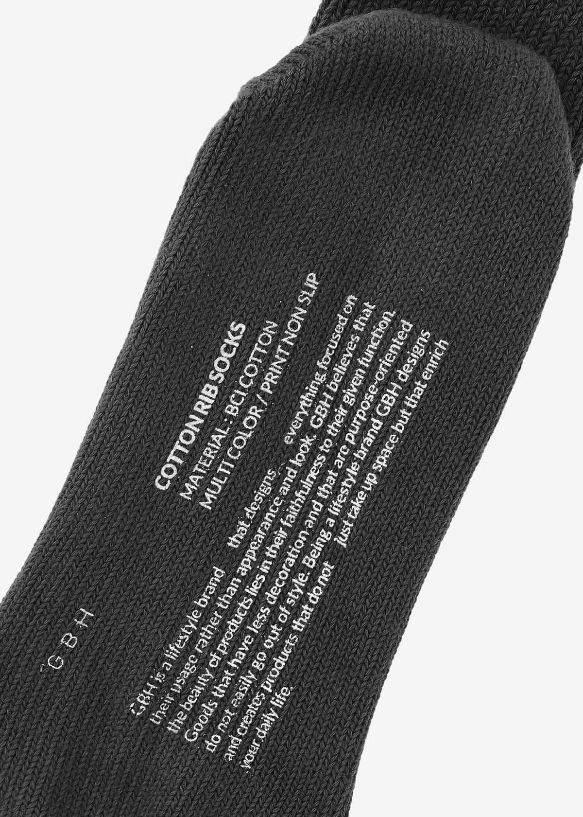 26FW COTTON RIB SOCKS