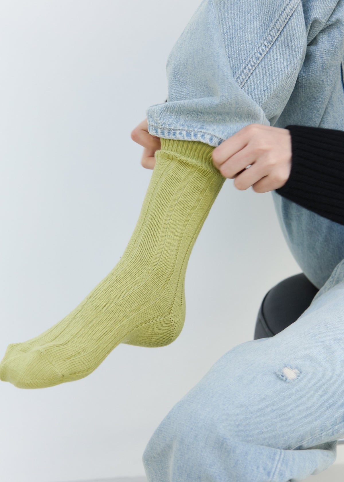 26FW COTTON RIB SOCKS