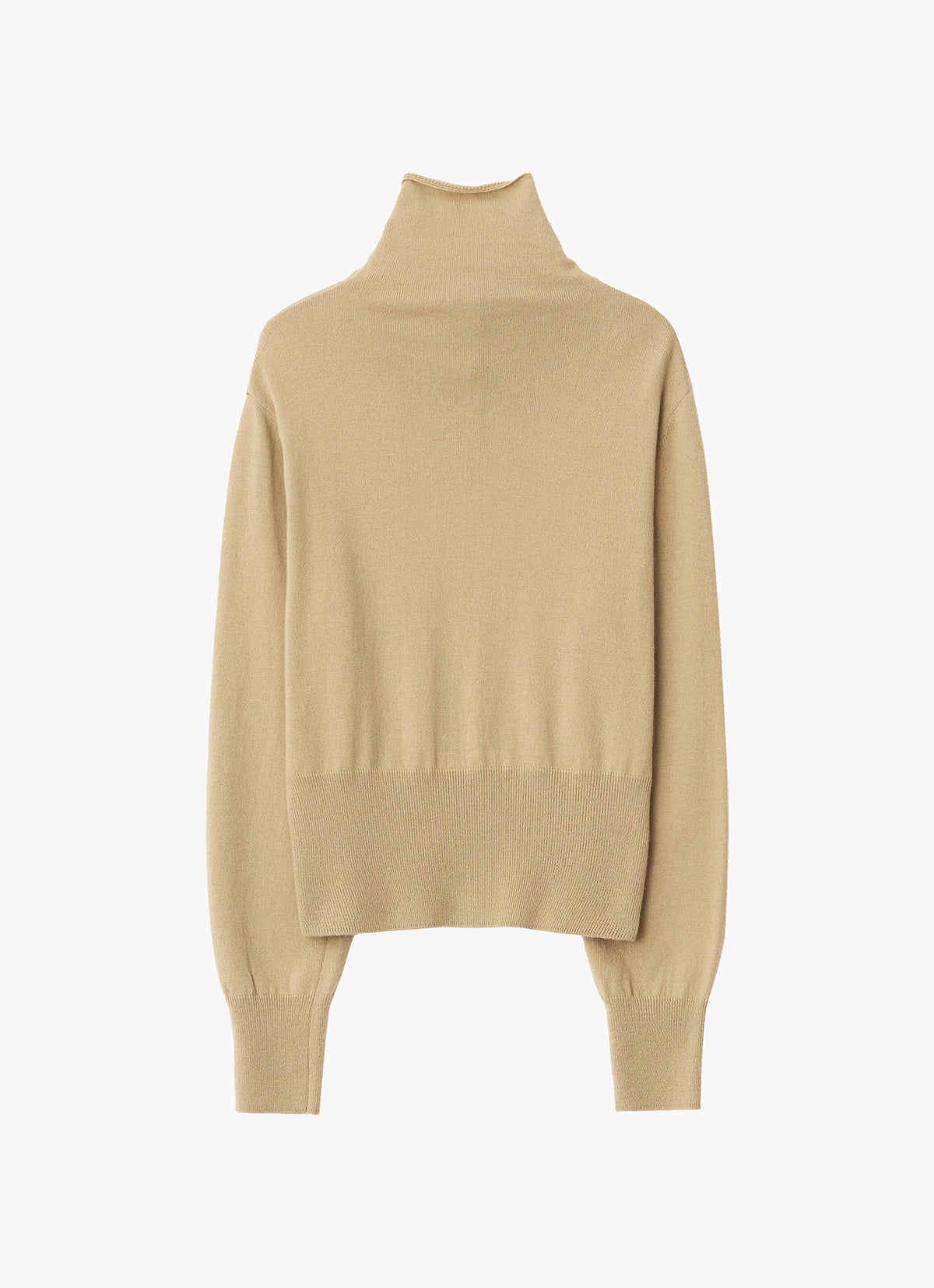 26FW MERINO WOOL HIGH-NECK CARDIGAN