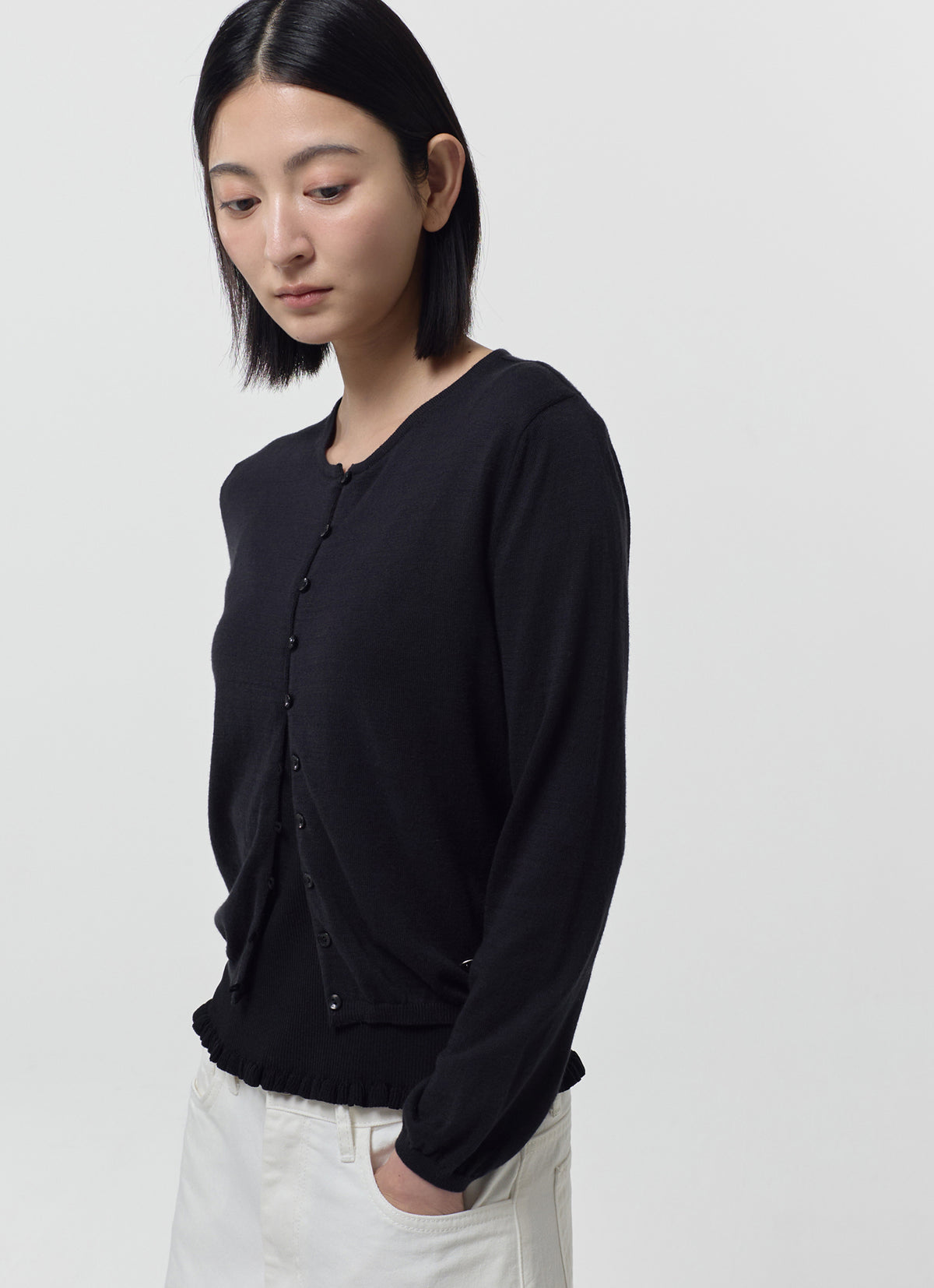 26FW CASHMERE PETITE CARDIGAN