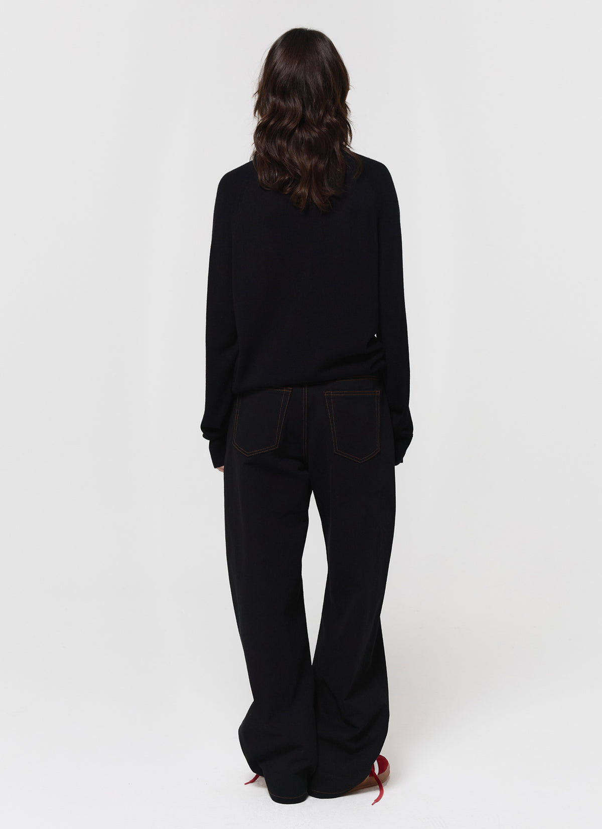 26FW WOOL SILK POLO KNIT