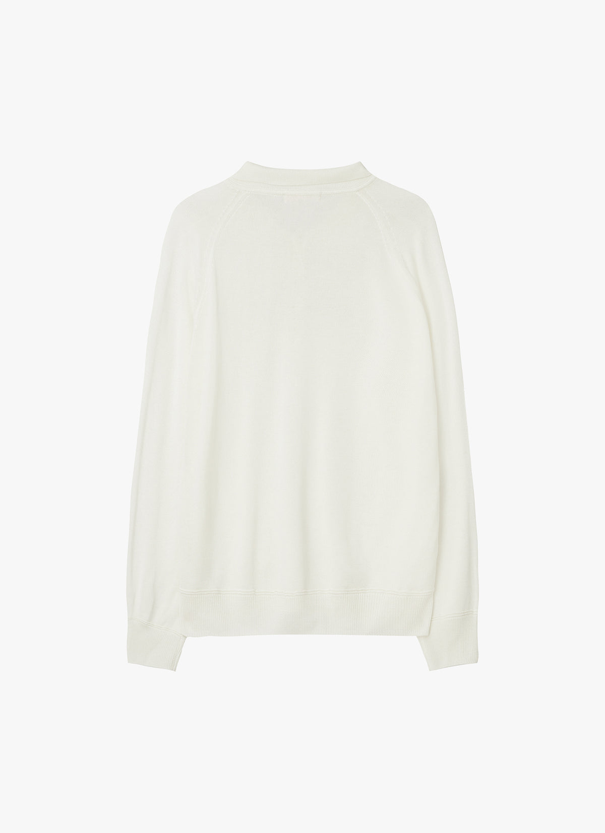 26FW WOOL SILK POLO KNIT