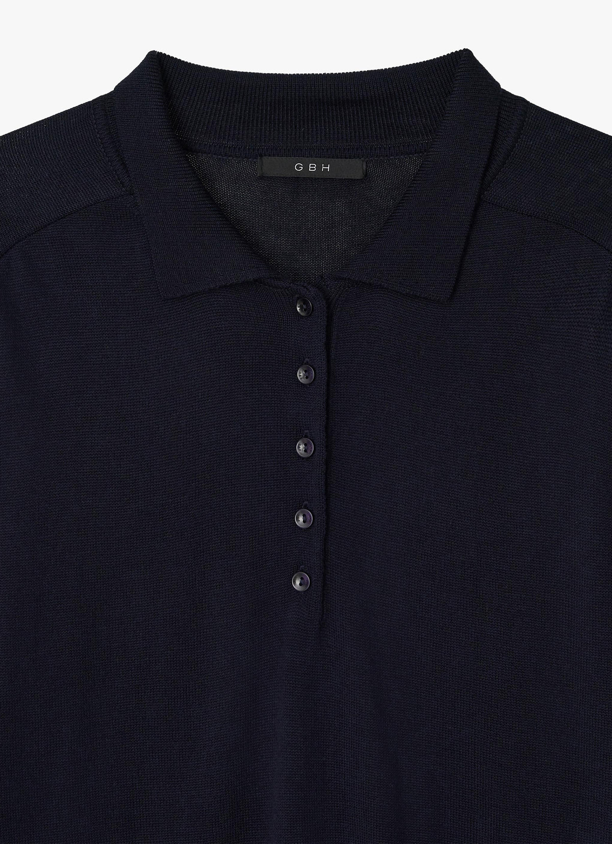 26FW WOOL SILK POLO KNIT