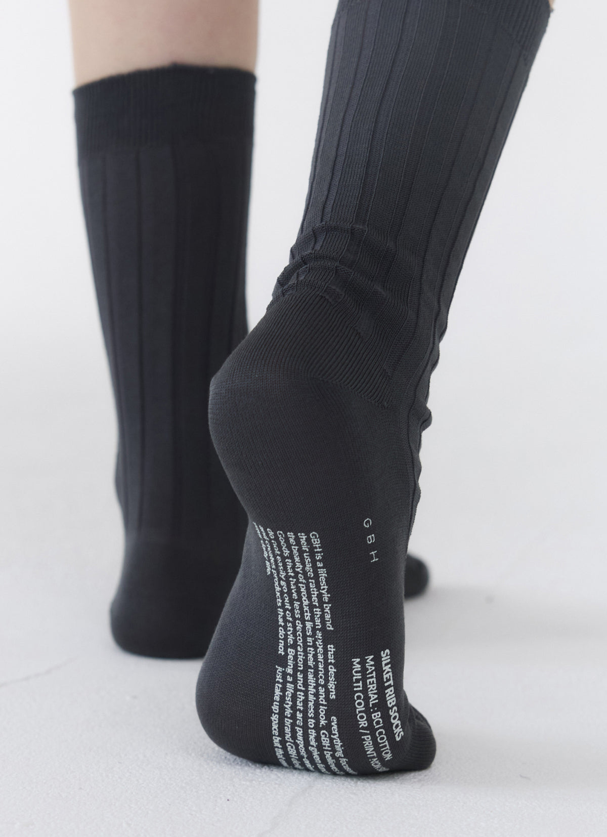 26FW SILKET RIB SOCKS