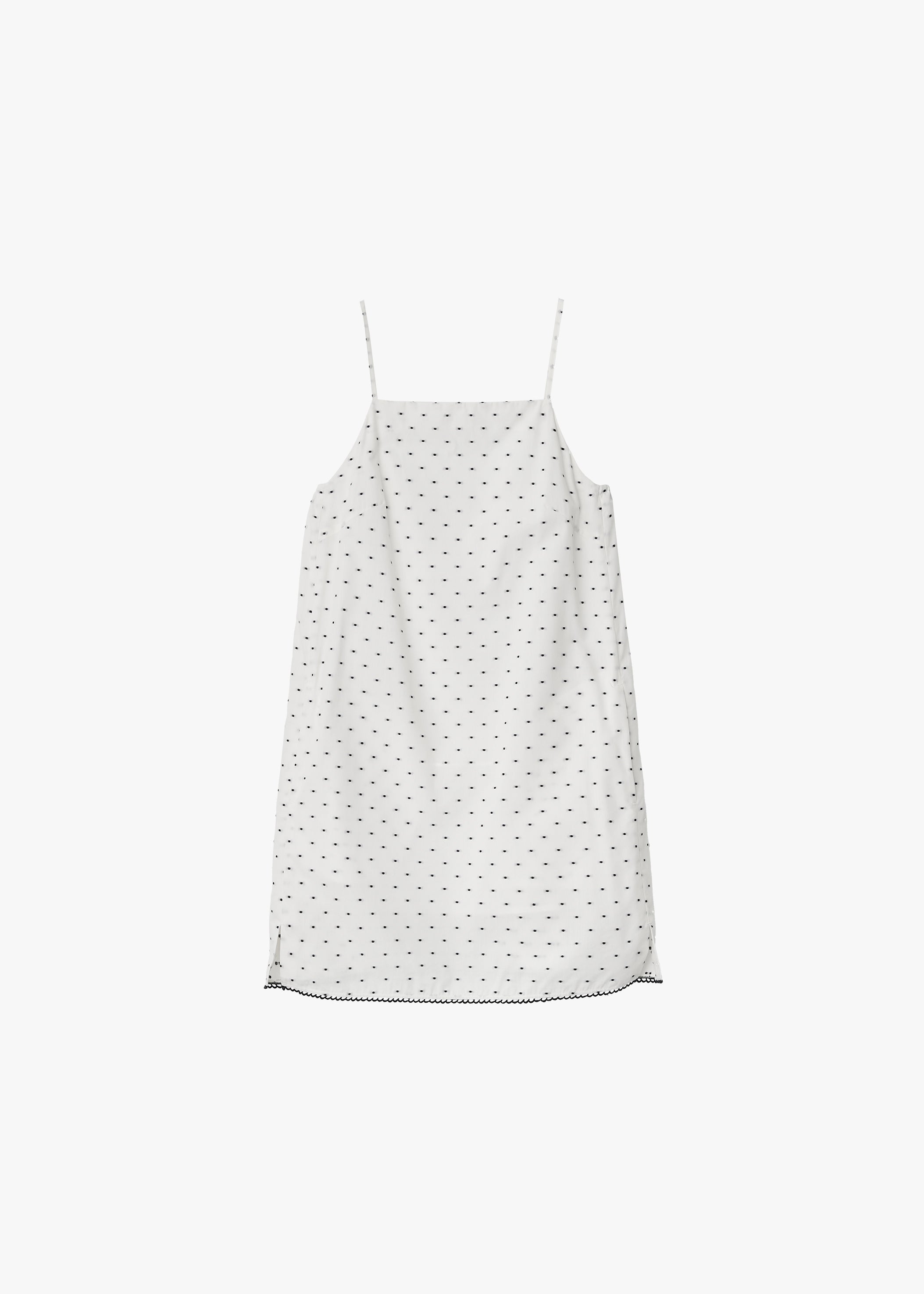 STRAP MINI DRESS
