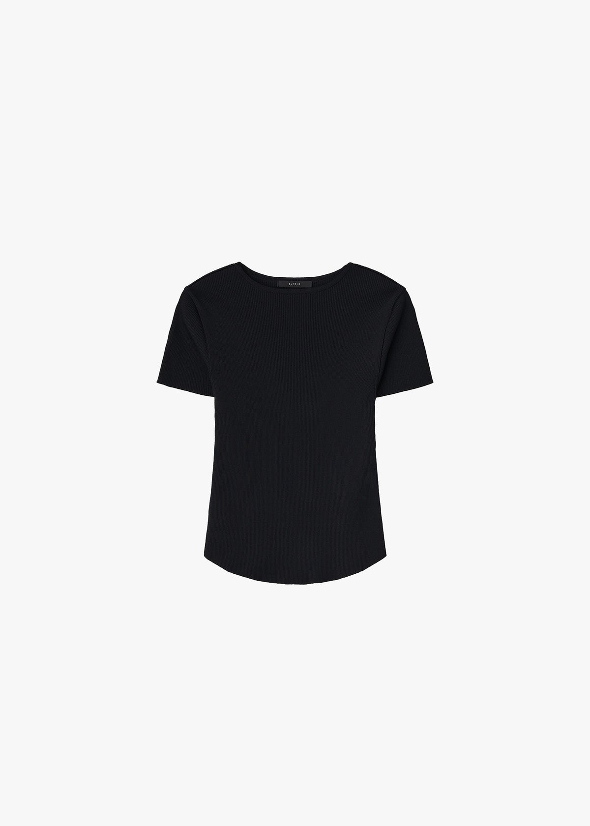 26FW RIBBED HALF SLEEVE KNIT
