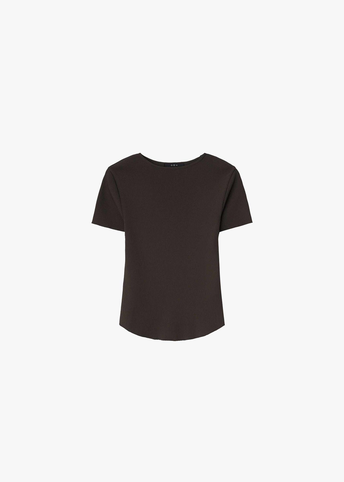 26FW RIBBED HALF SLEEVE KNIT