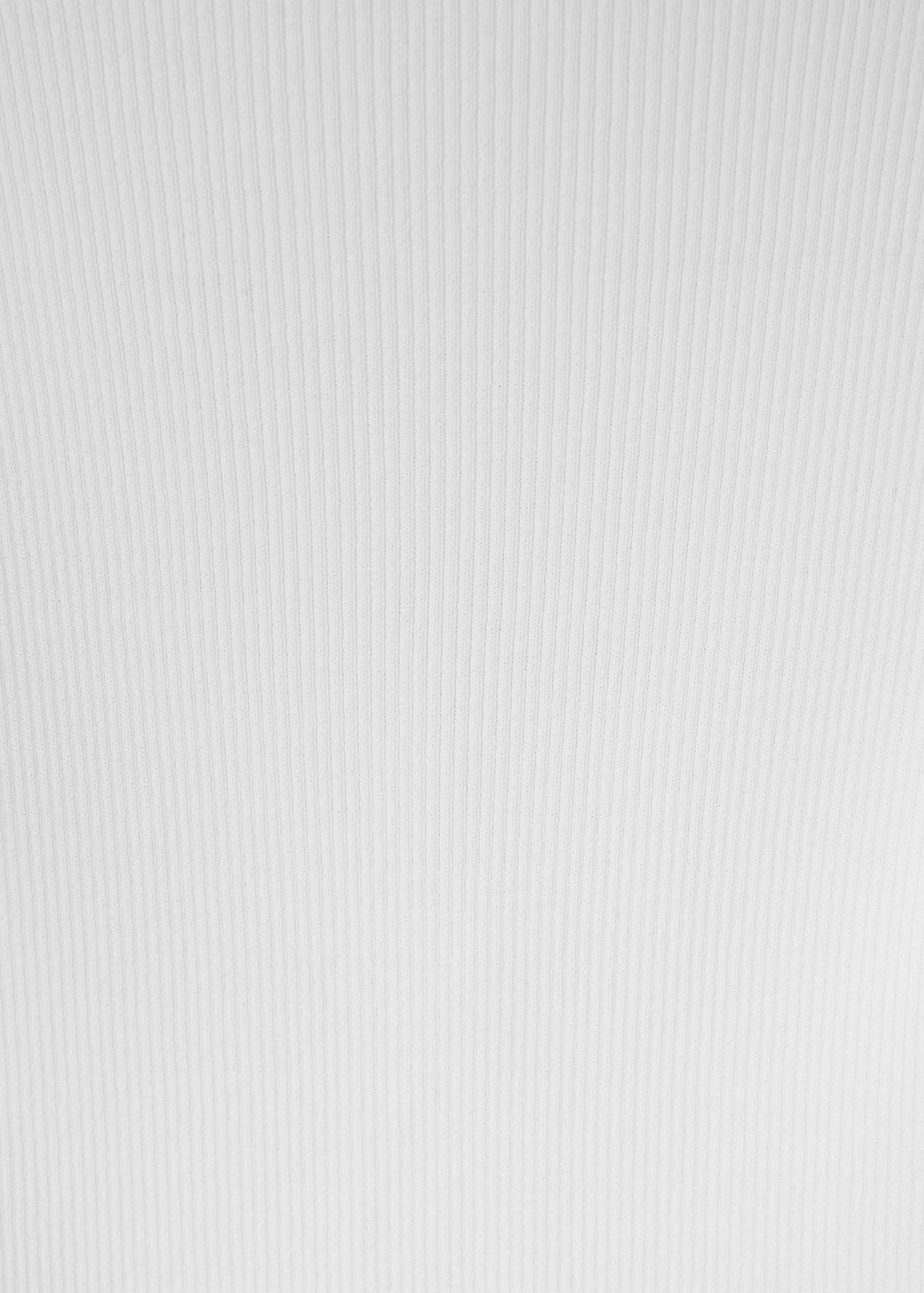 26FW RIBBED HALF SLEEVE KNIT