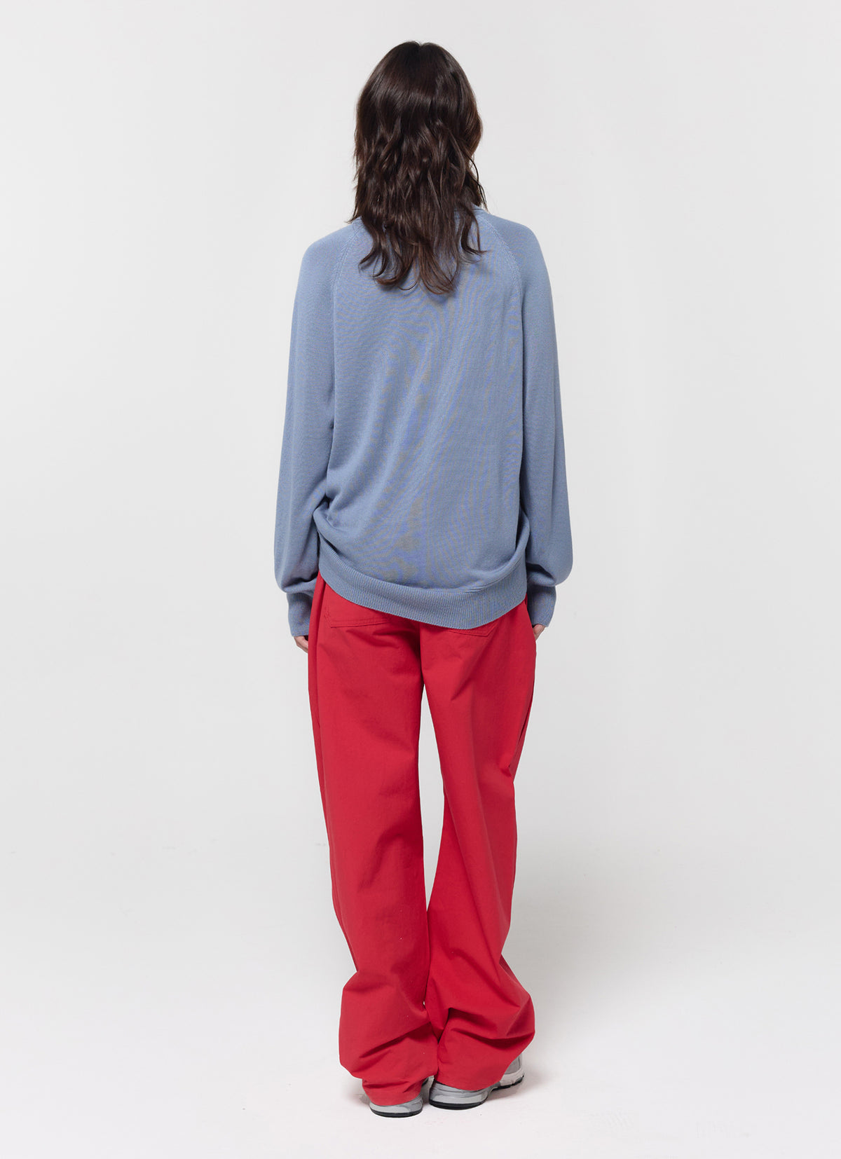 26FW WOOL SILK POLO KNIT