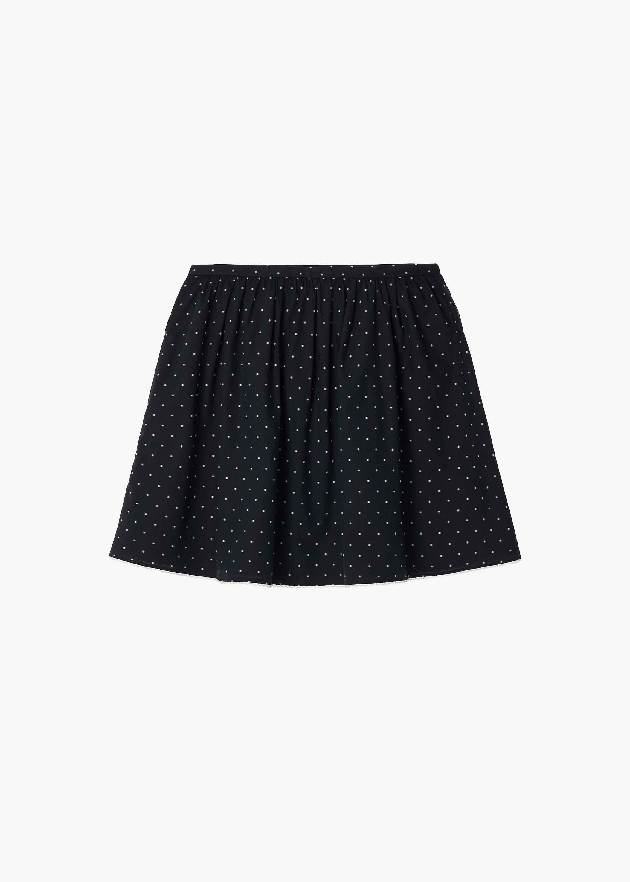 COTTON POLINE SKIRT
