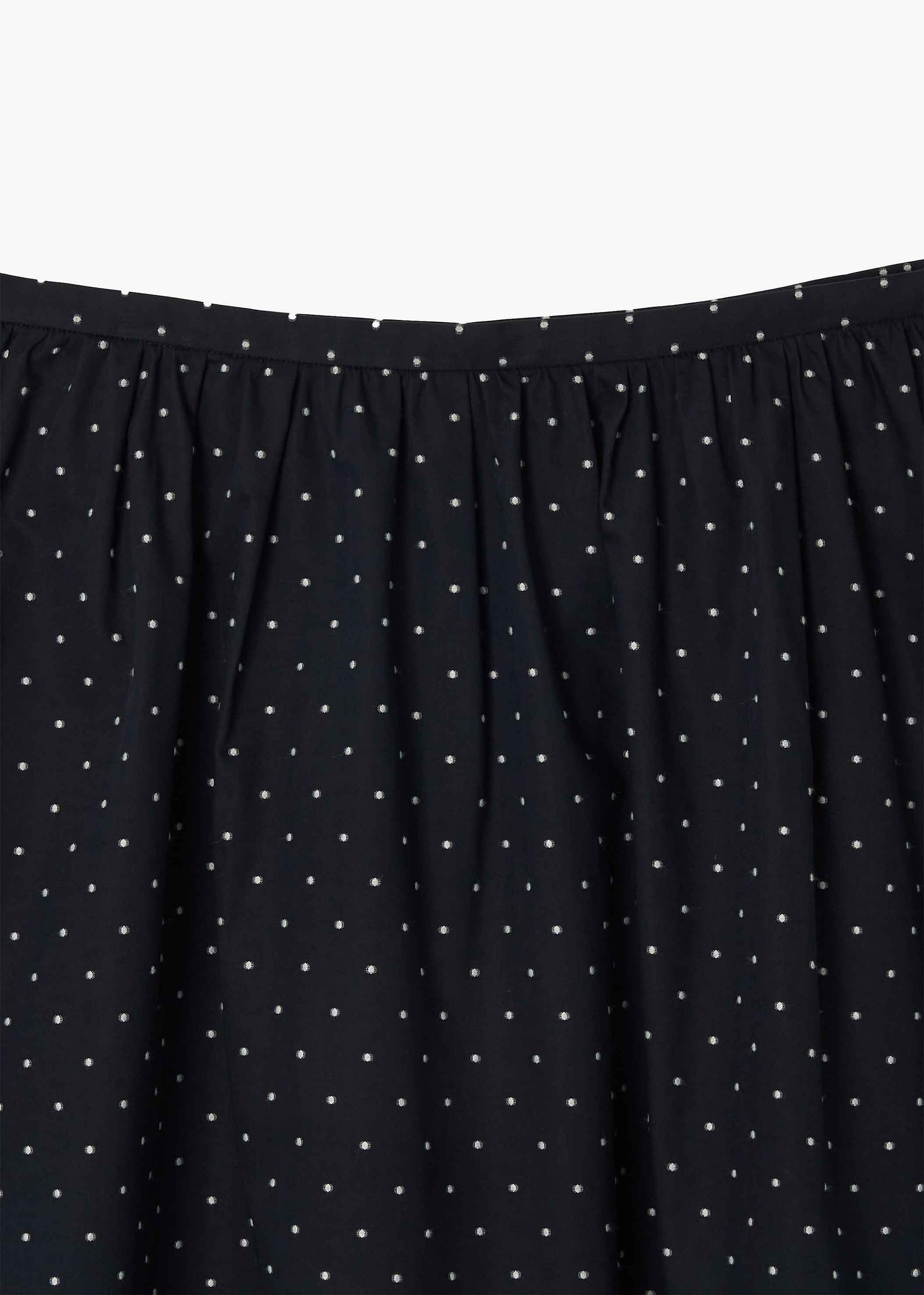 COTTON POLINE SKIRT