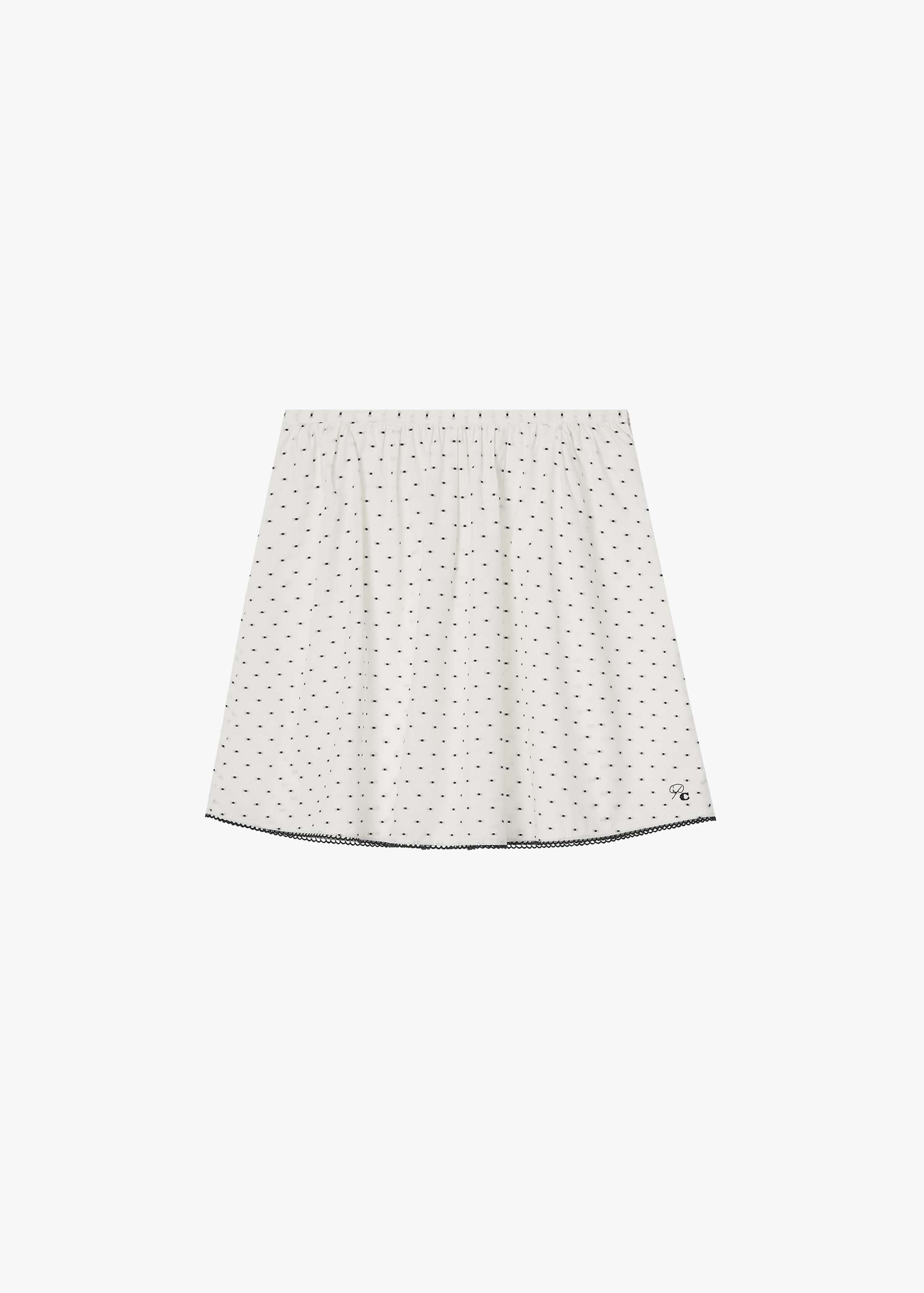 COTTON POLINE SKIRT