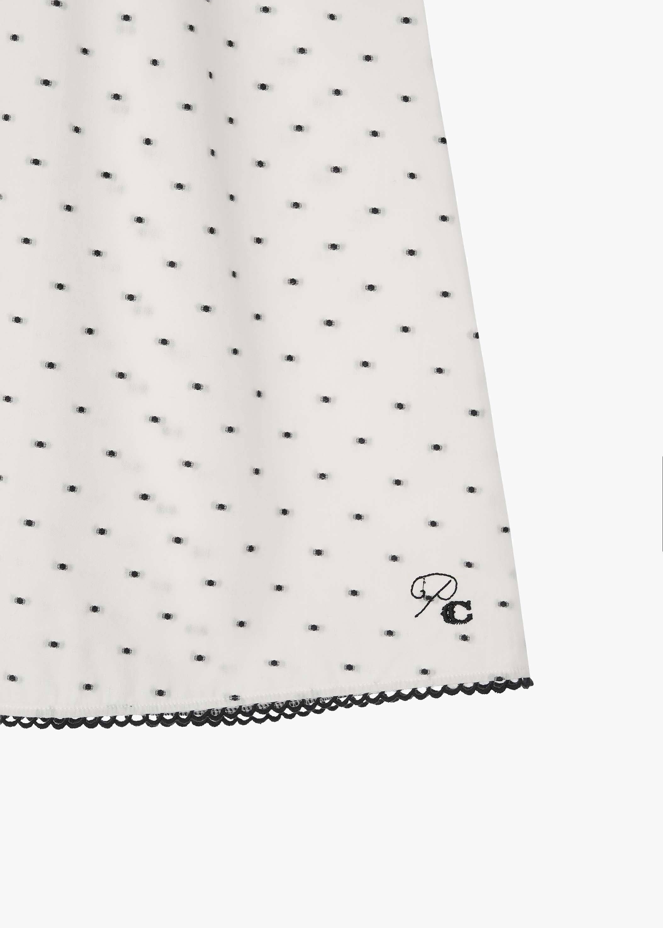 COTTON POLINE SKIRT