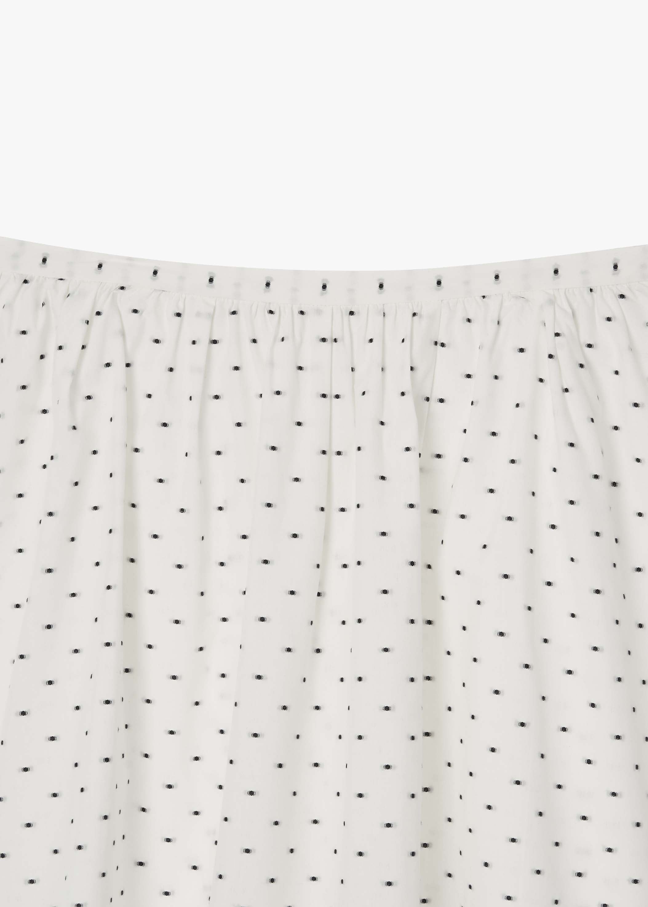 COTTON POLINE SKIRT