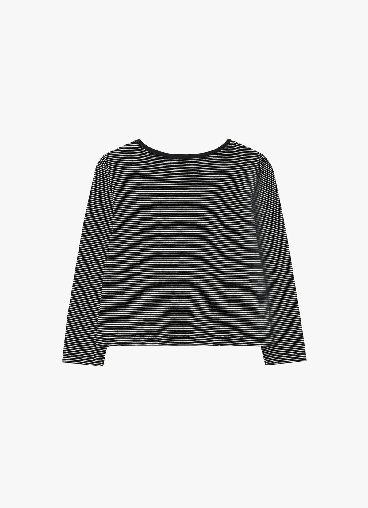 26FW MID SLEEVE STRIPE TOP