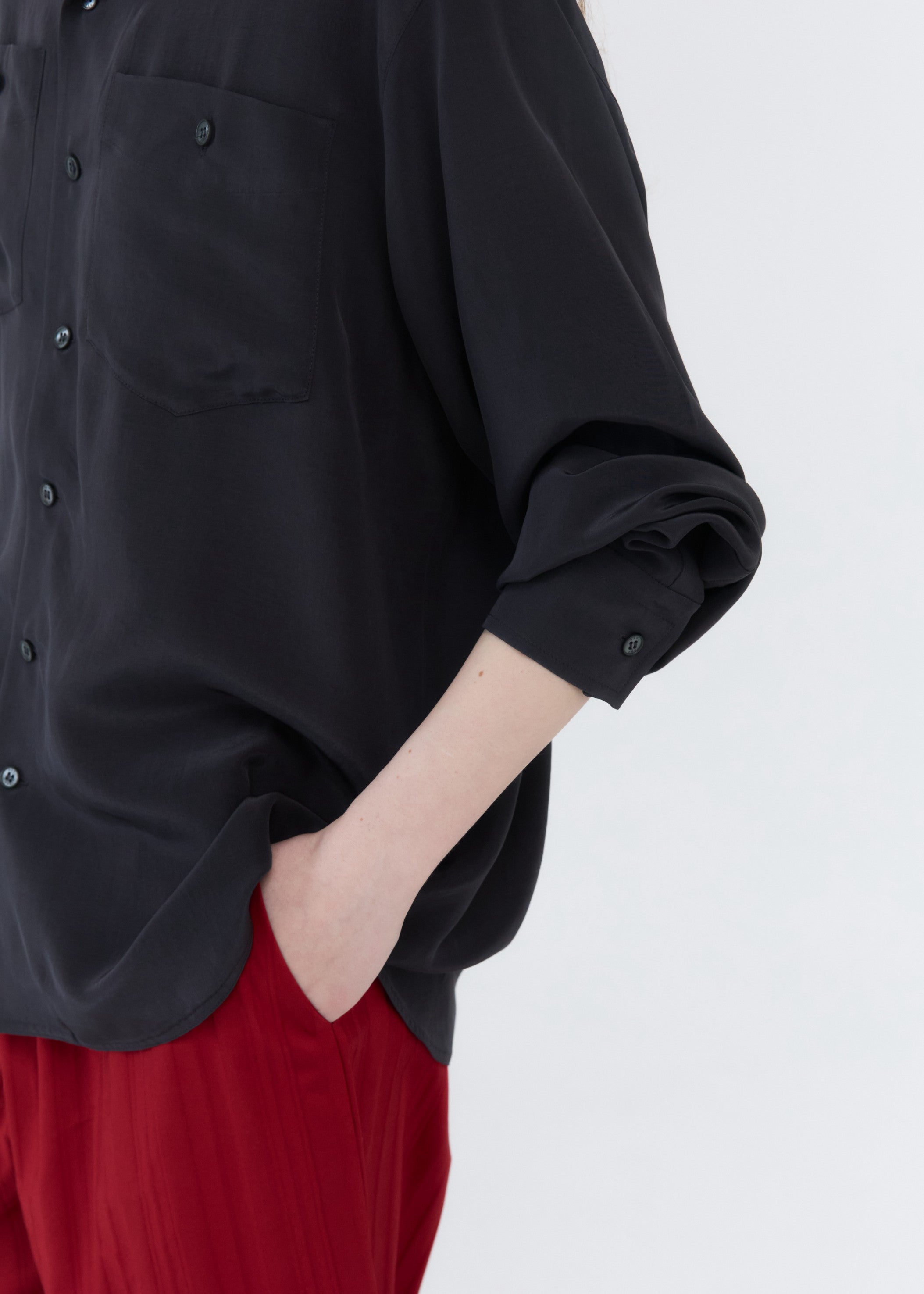 OUT-POCKET BLOUSE
