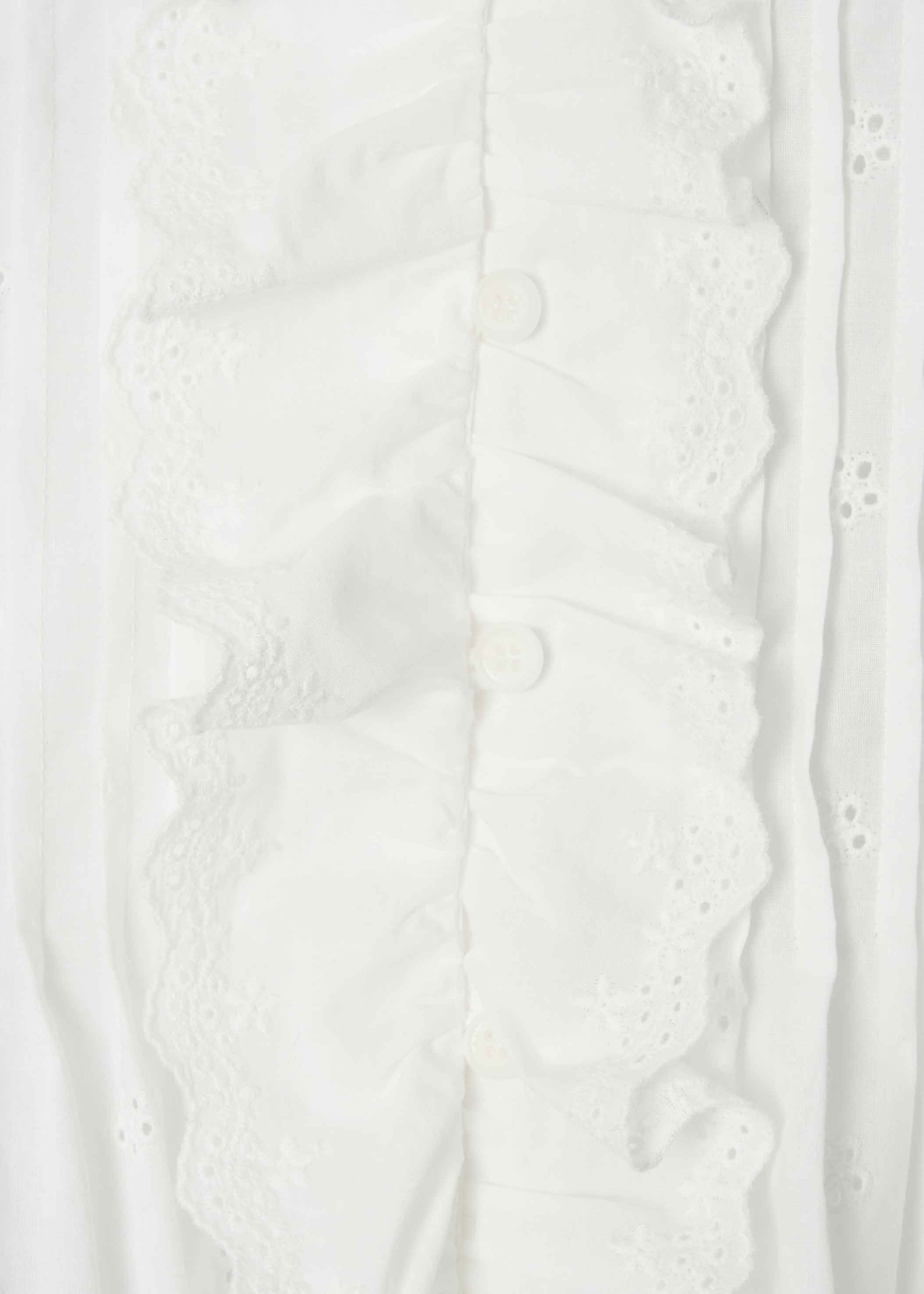 COTTON LACE BLOUSE