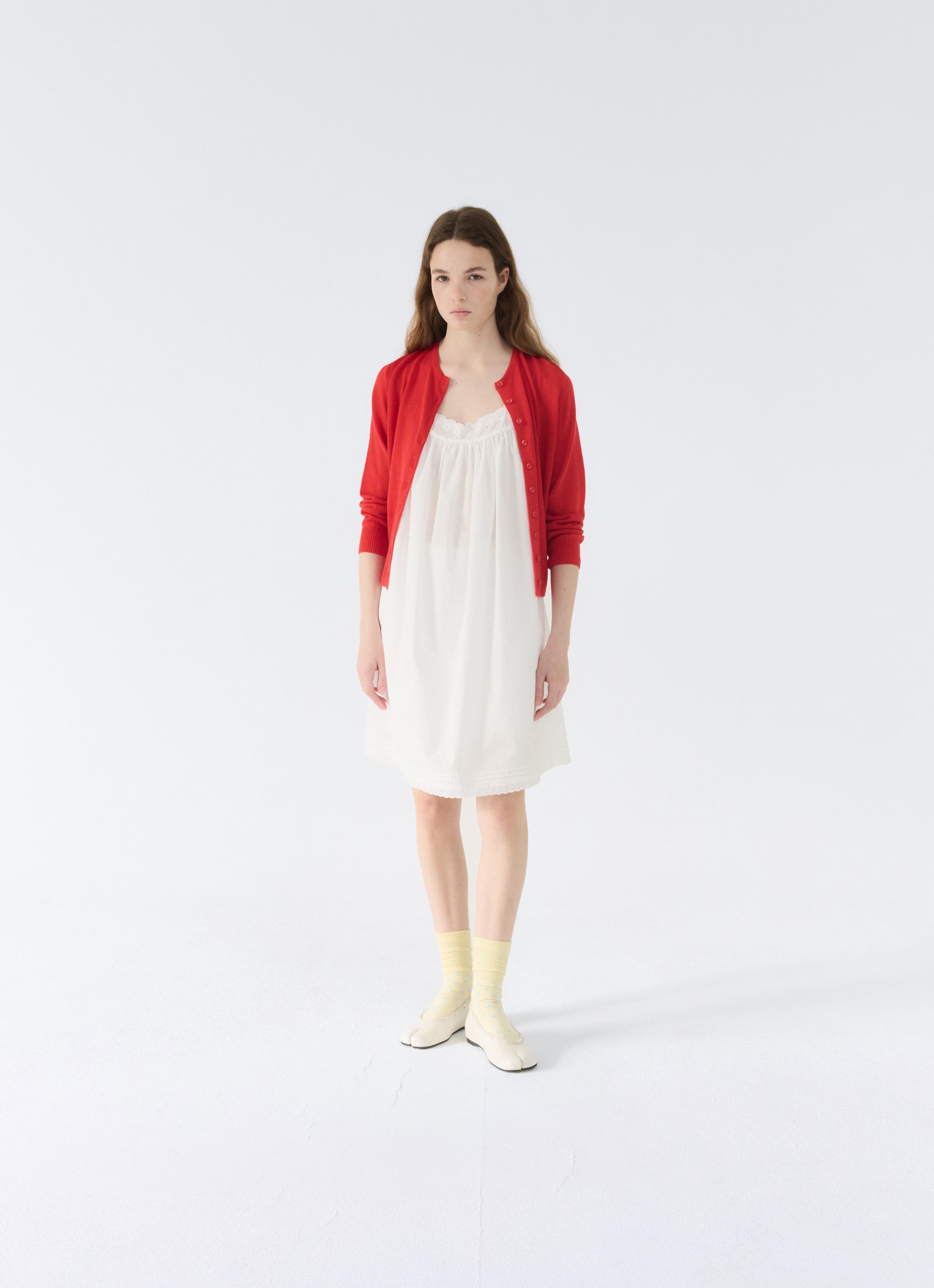 COTTON LACE DRESS