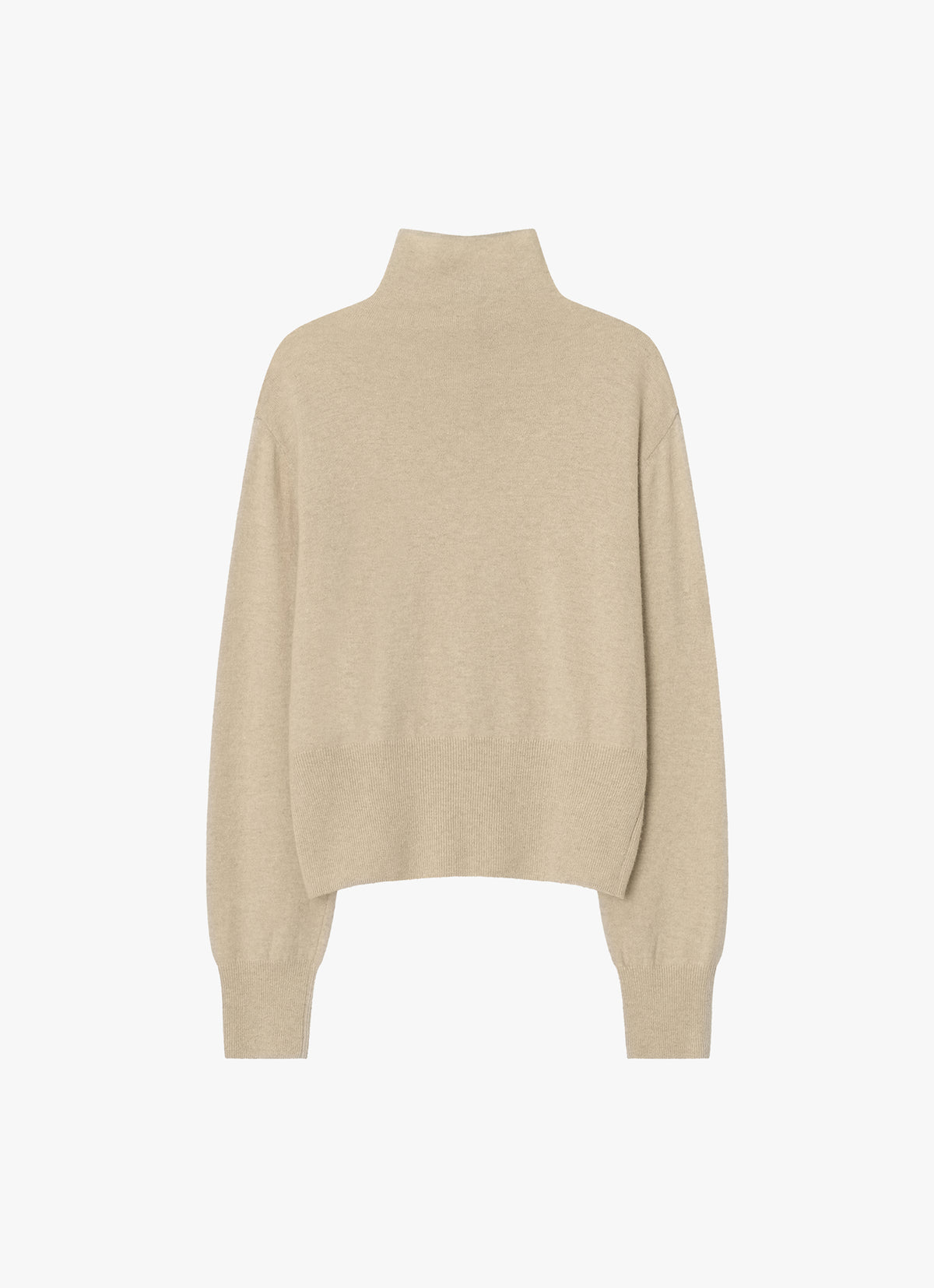 26FW WOOL BLEND HIGH-NECK CARDIGAN