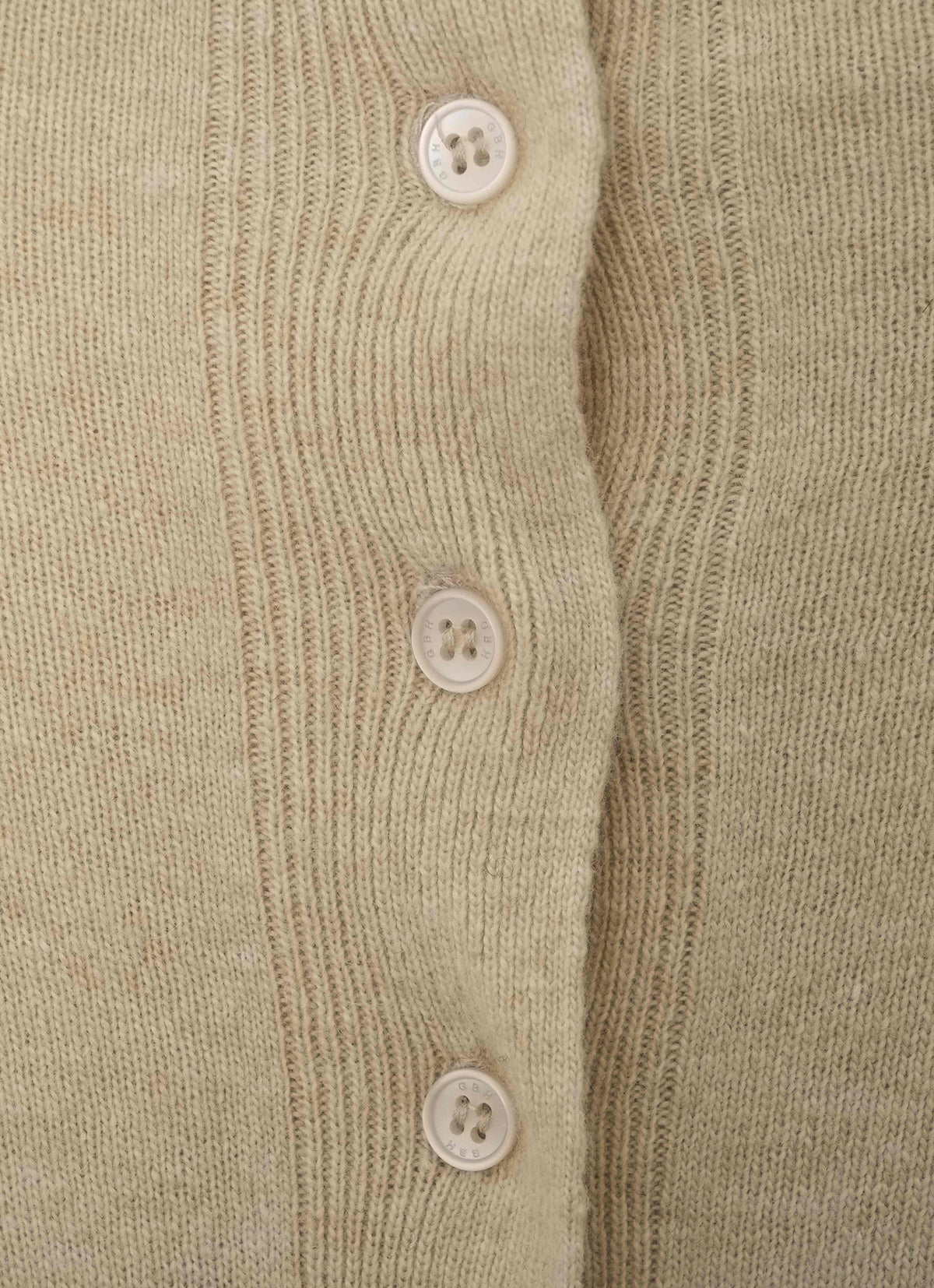 26FW WOOL BLEND HIGH-NECK CARDIGAN