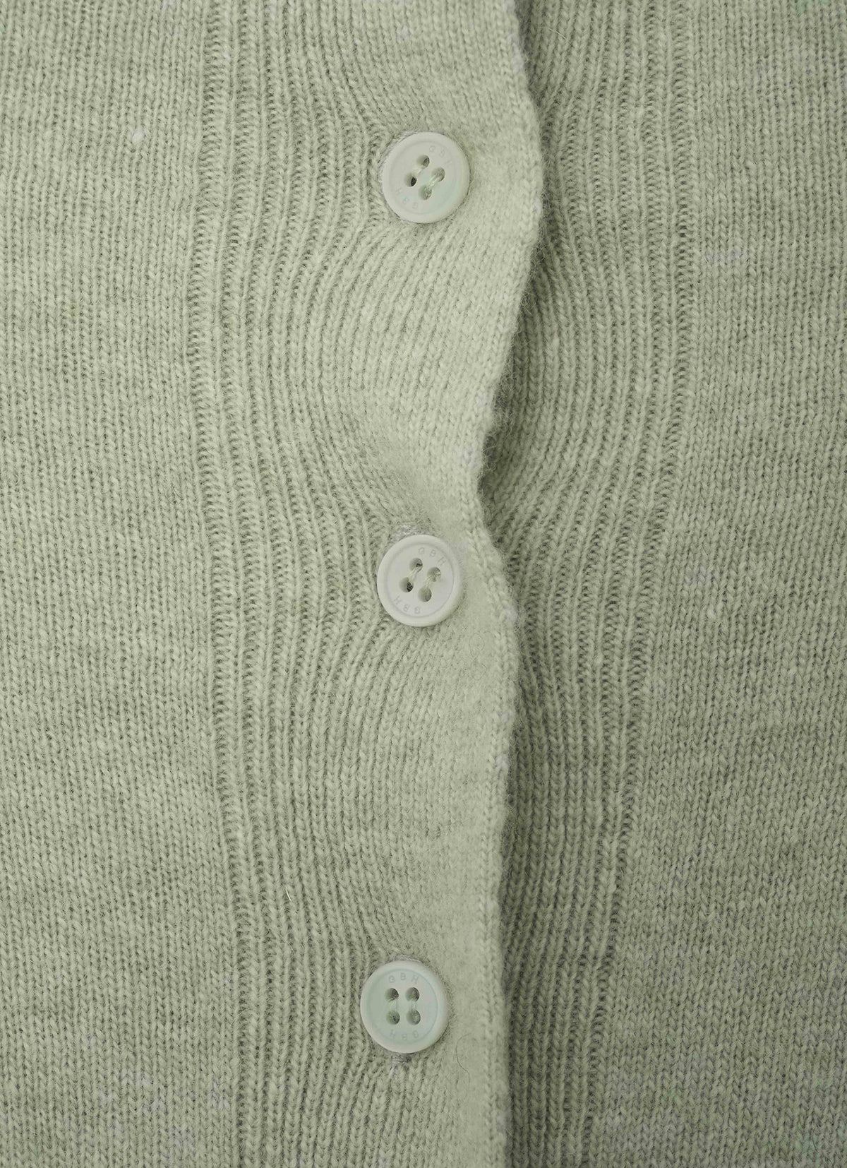 26FW WOOL BLEND HIGH-NECK CARDIGAN