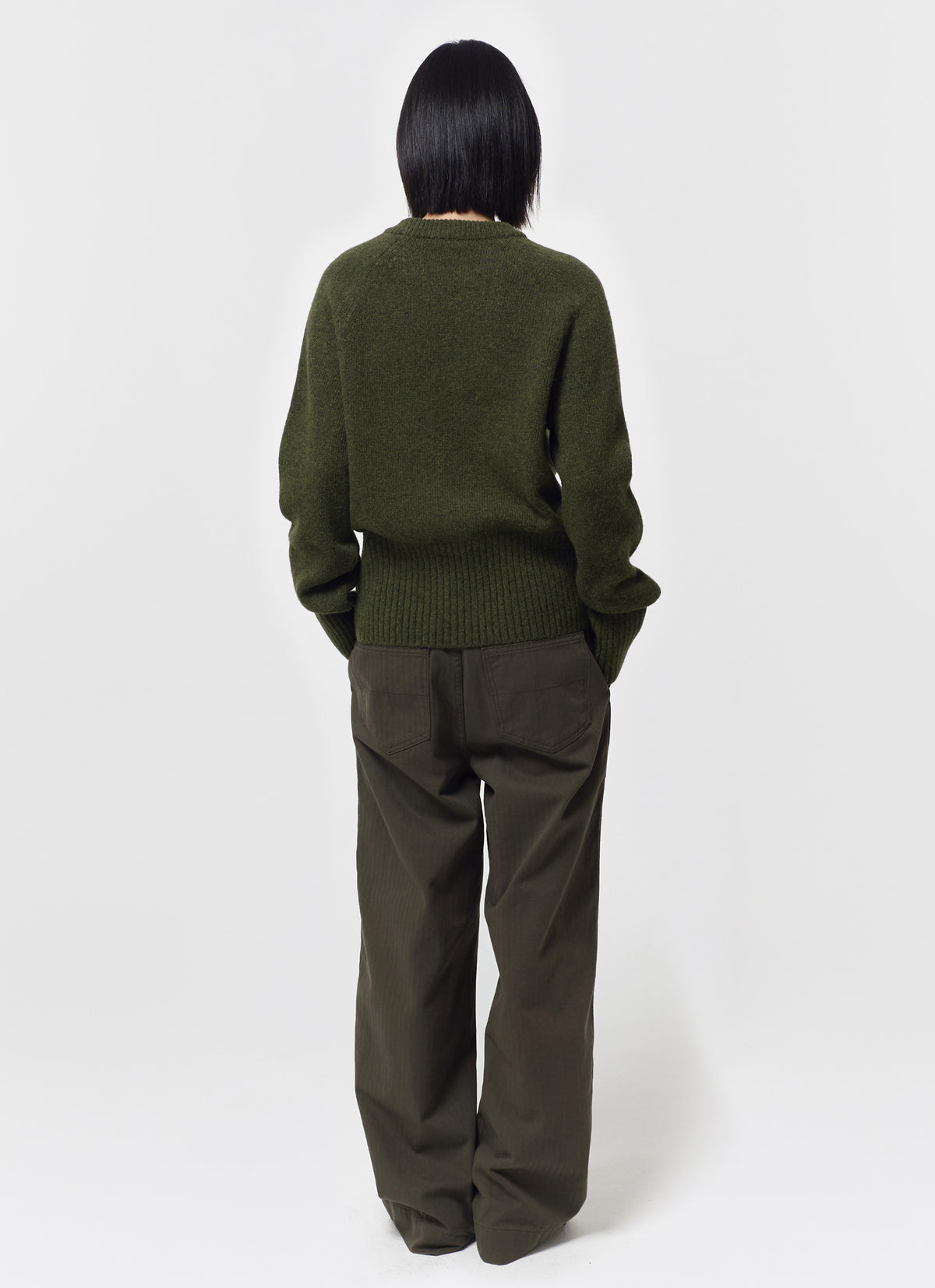 26FW WOOL CREW NECK KNIT