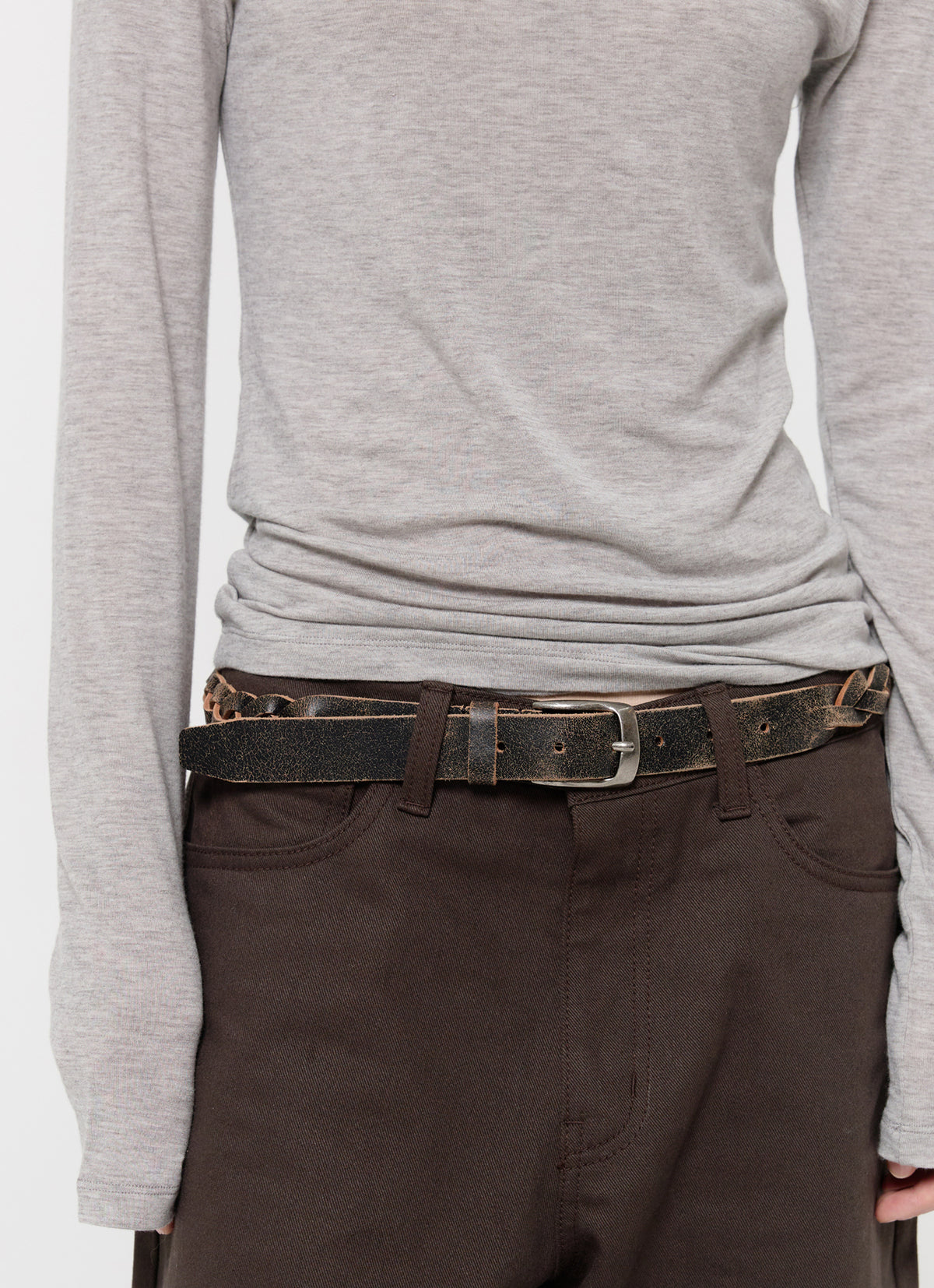 26FW TURTLE NECK SLIM TOP