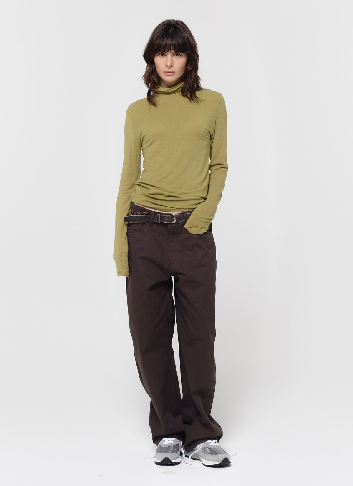 26FW TURTLE NECK SLIM TOP