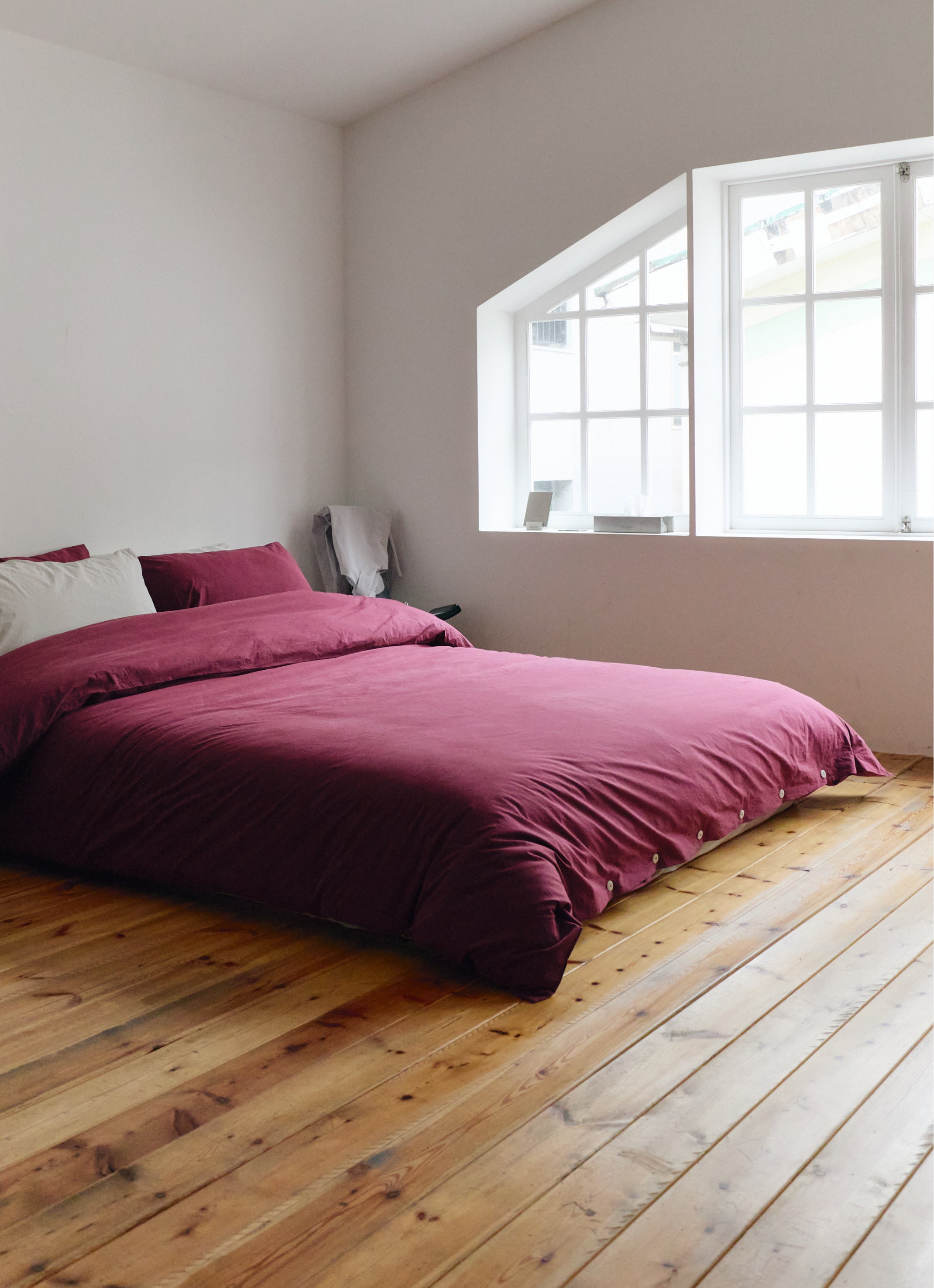 DUVET COVER - MERLOT / 2 SIZES