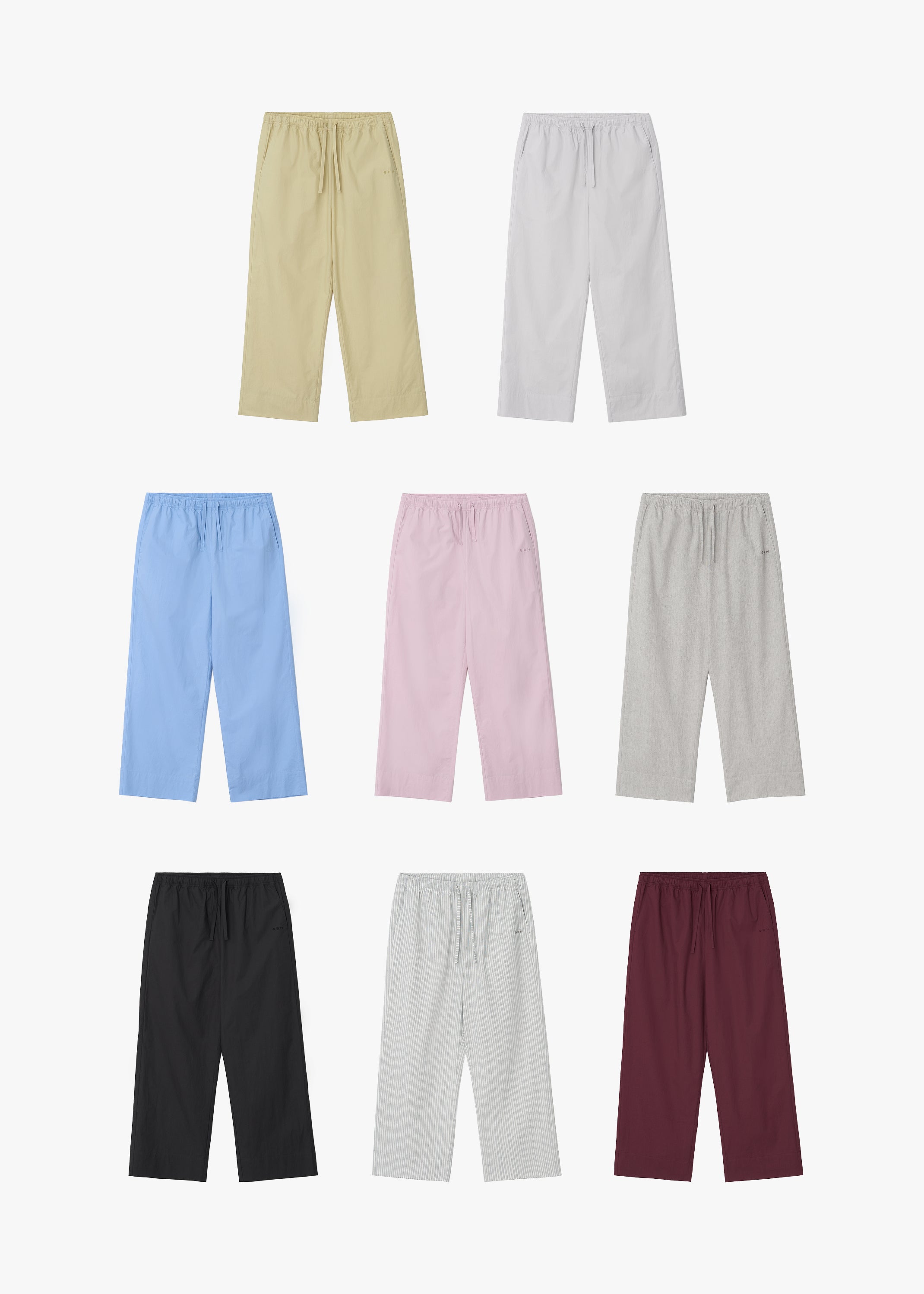 GBH HOME PAJAMA LONG PANTS (8 COLORS, 4 SIZES)