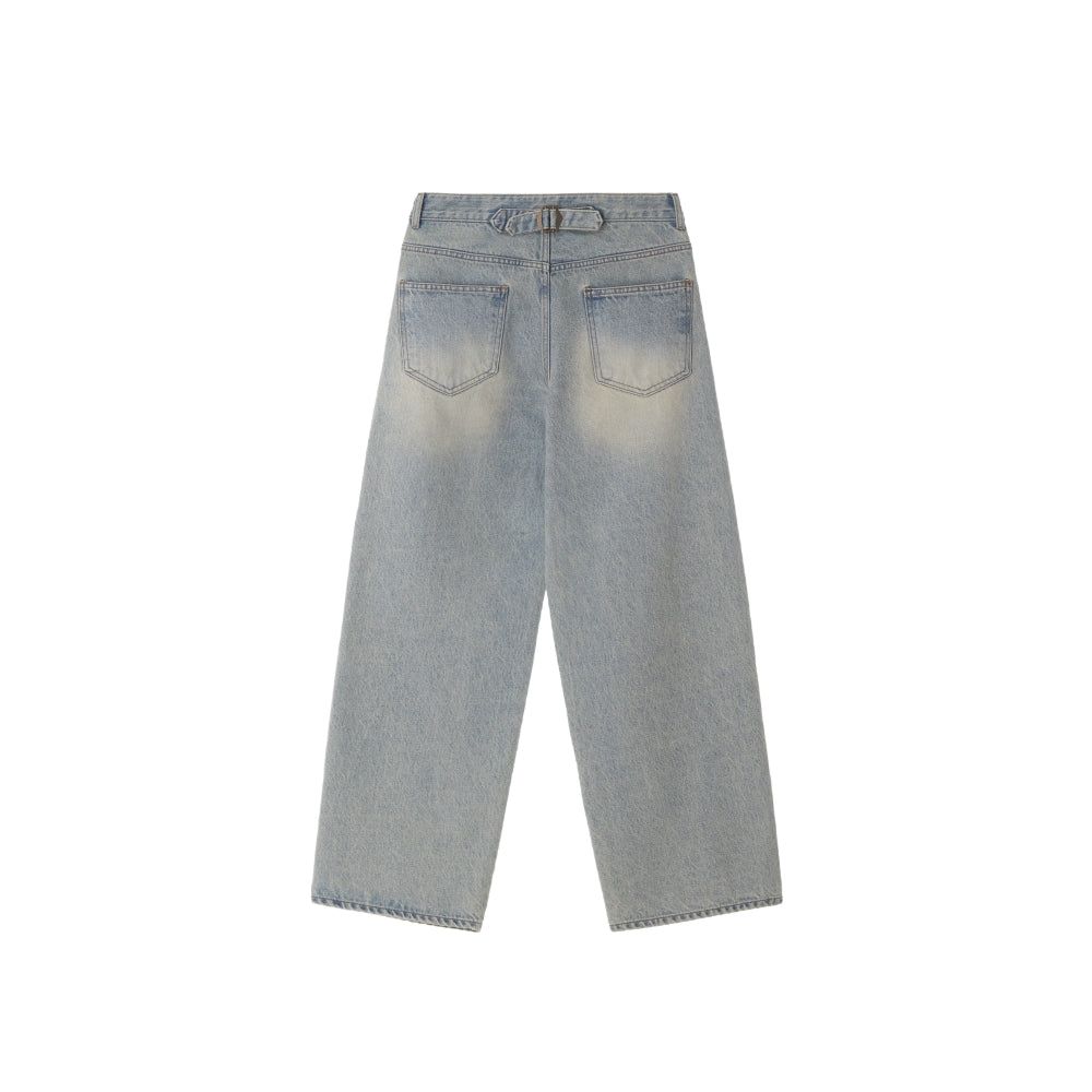 CINCH-BACK DENIM