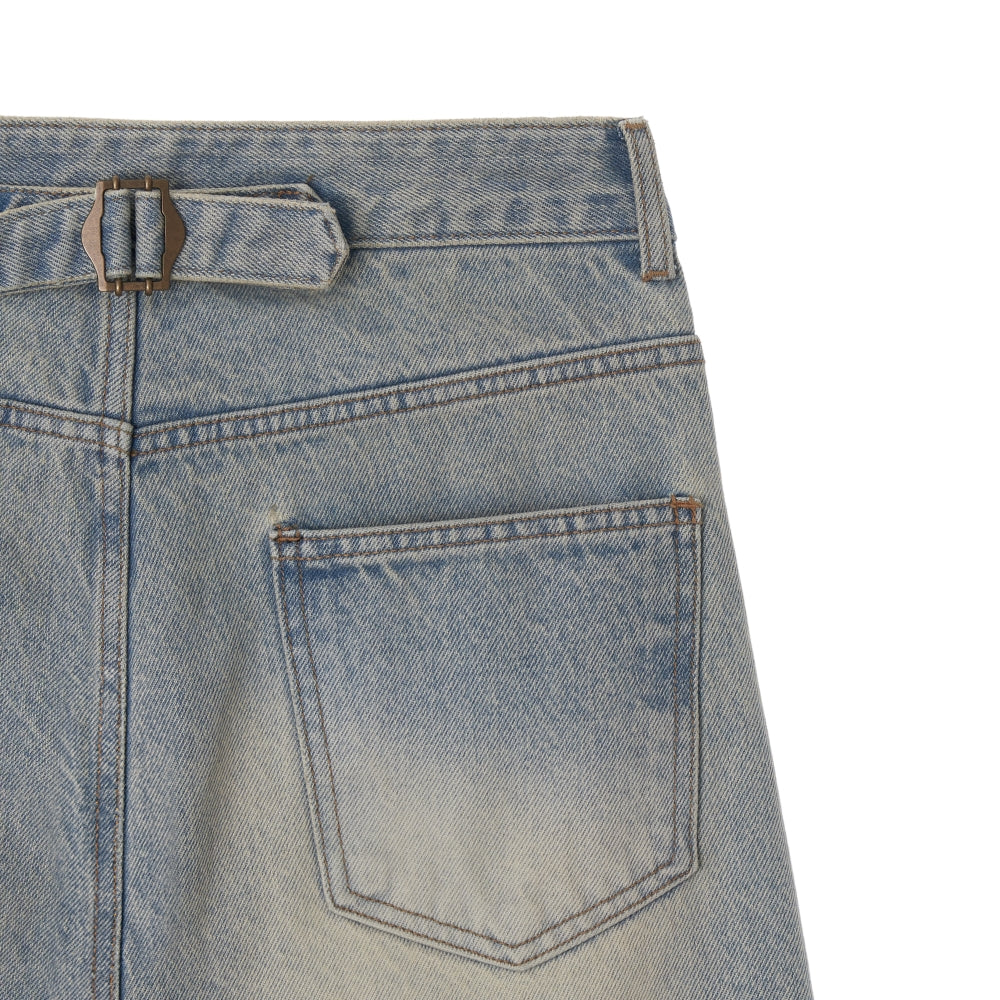 CINCH-BACK DENIM