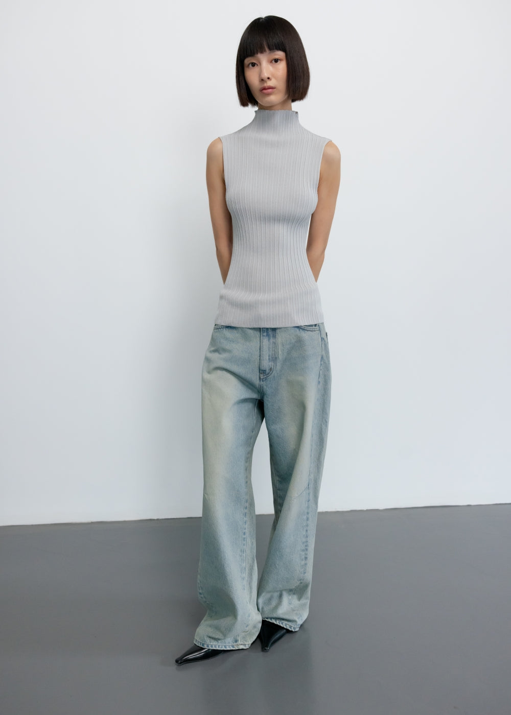 CINCH-BACK DENIM
